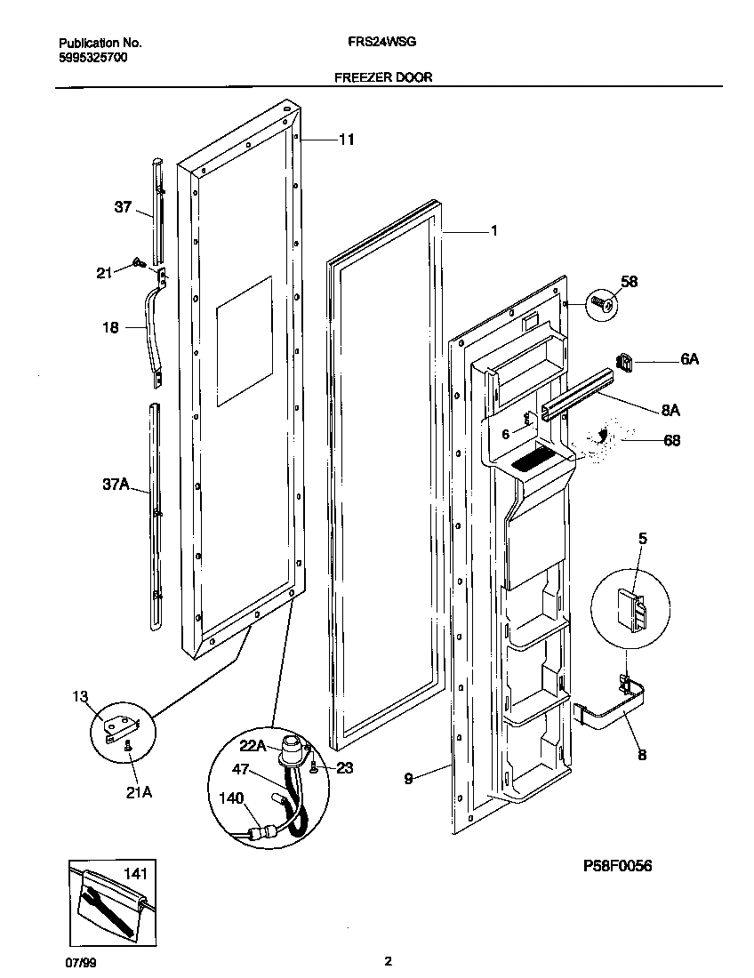 02 - FREEZER DOOR