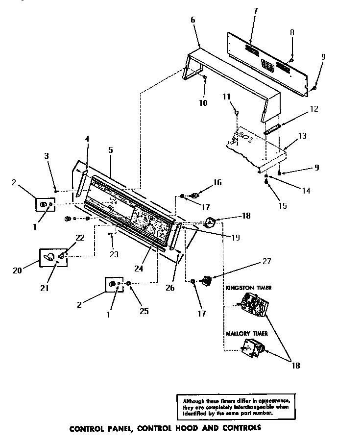 10 - CONTROL PANEL, CONTROL HOOD & CONTROLS