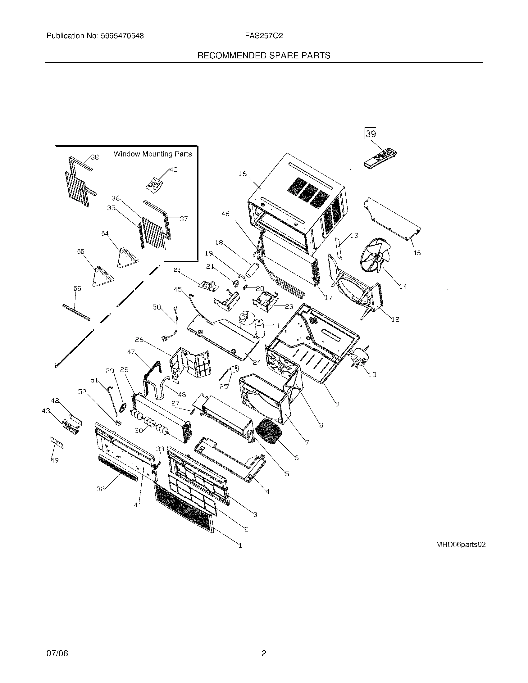 03 - RECOMMENDED SPARE PARTS