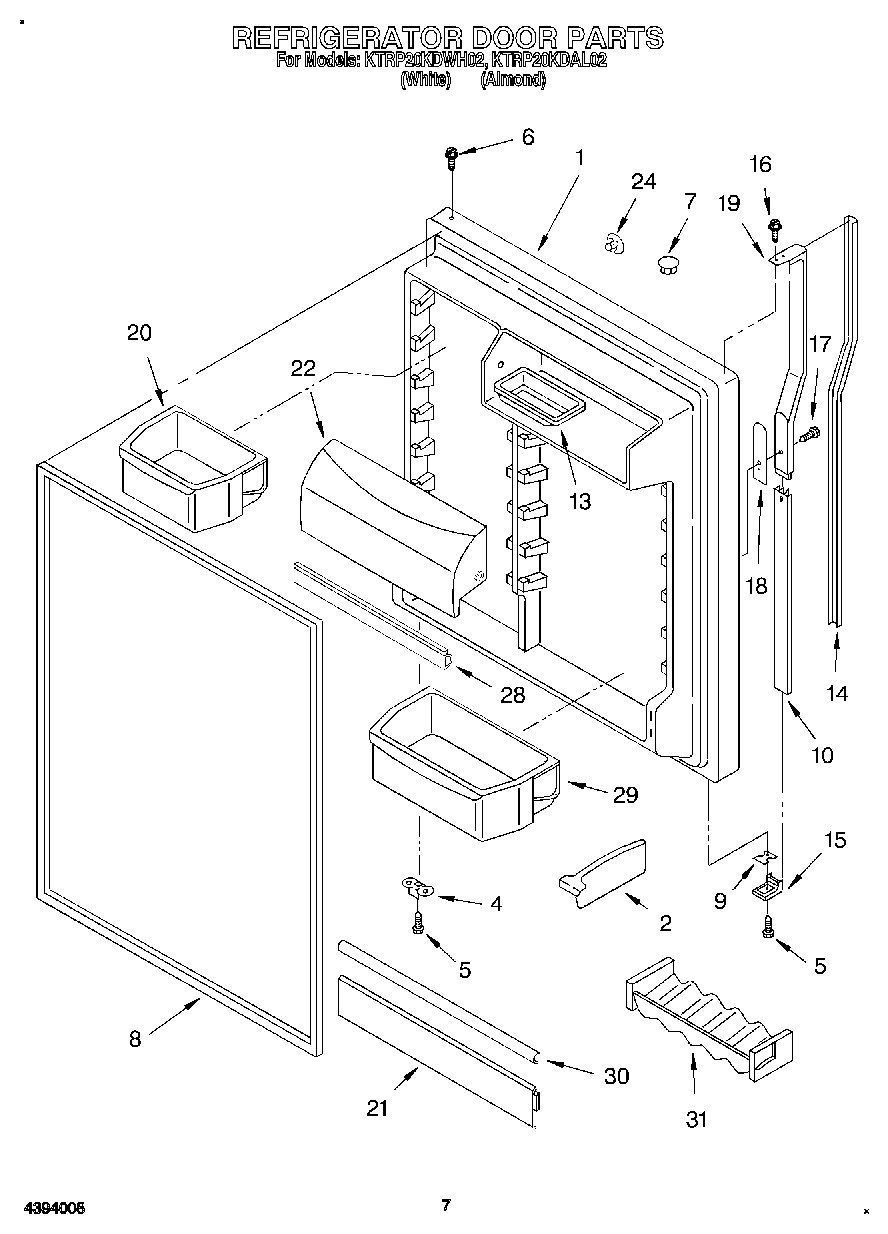 04 - REFRIGERATOR DOOR
