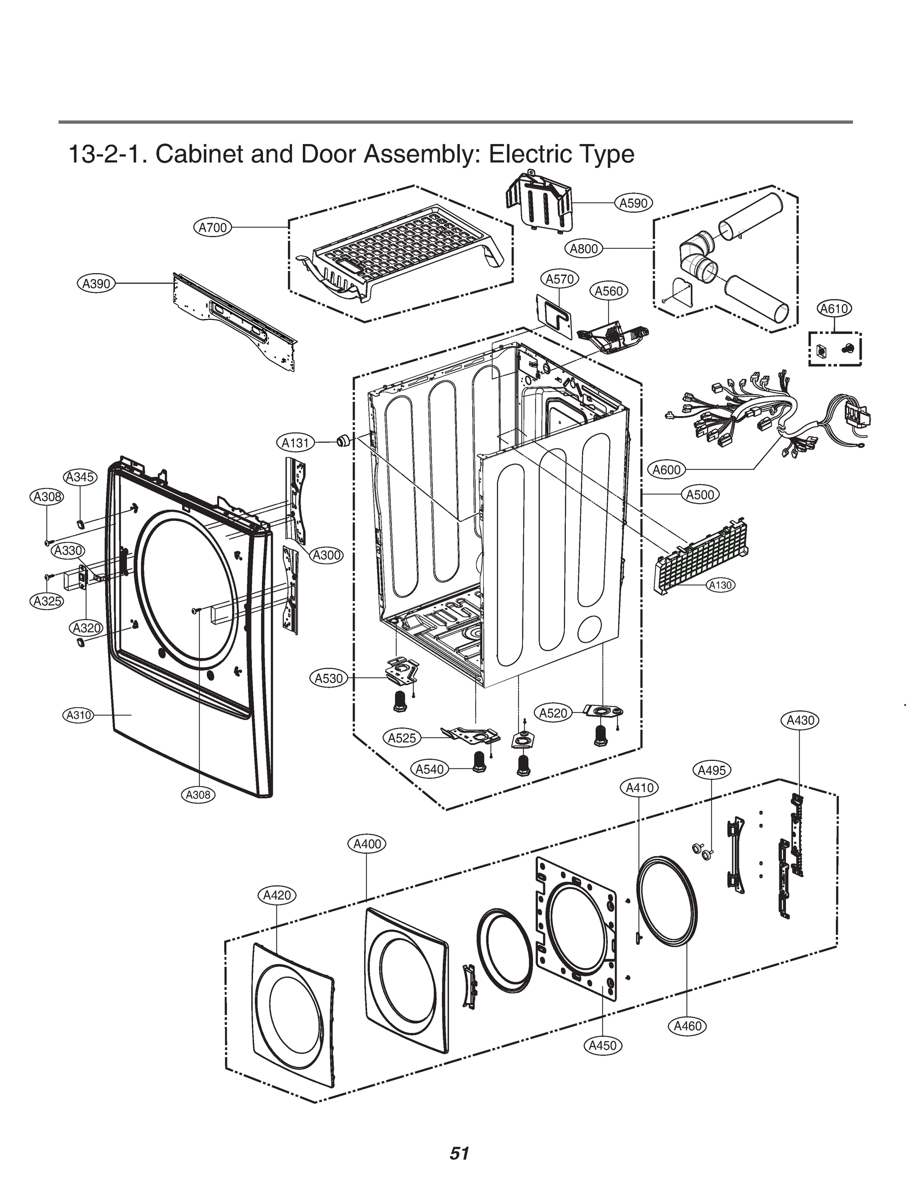 CABINET AND DOOR ASSEMBLY