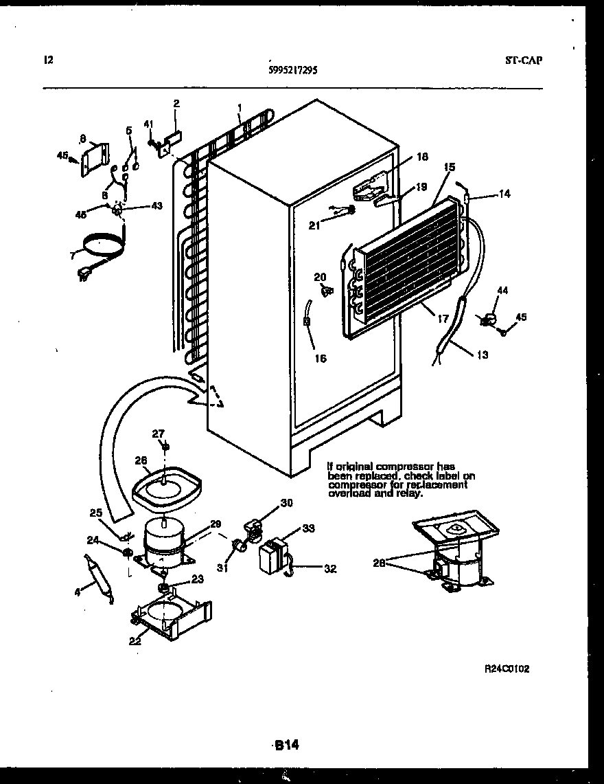 07 - SYSTEM AND AUTOMATIC DEFROST PARTS