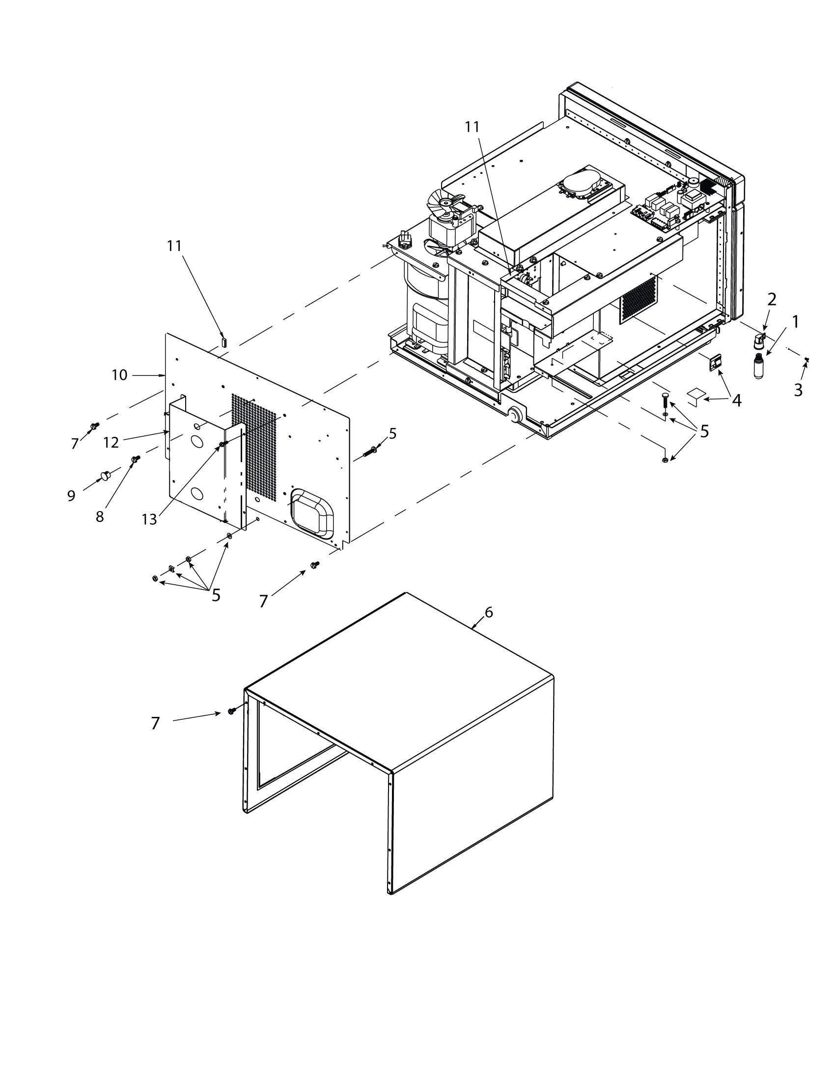 WRAPPER / REAR COVER / LAMP