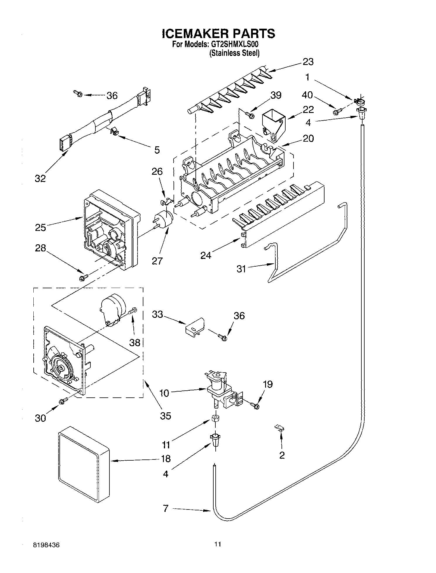 06 - ICEMAKER PARTS
