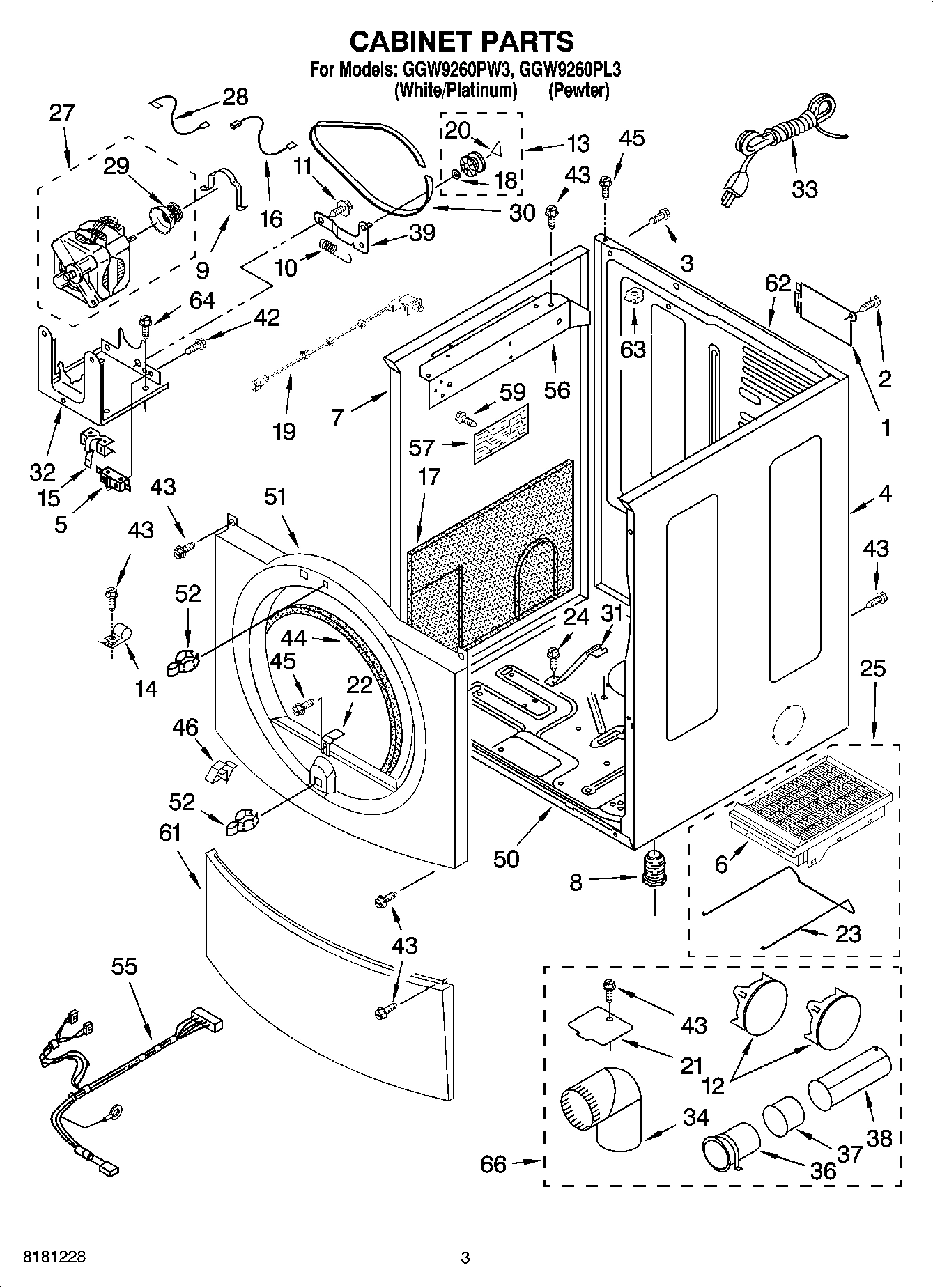 02 - CABINET PARTS