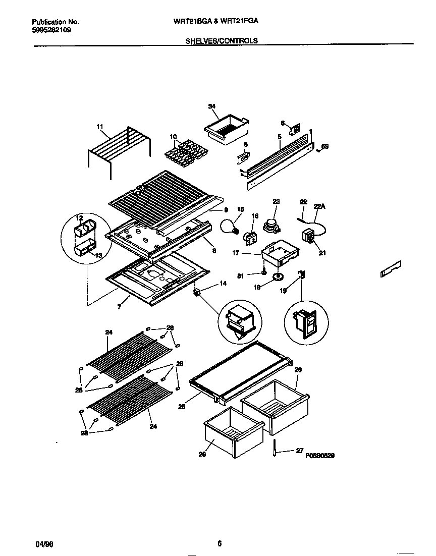 04 - SHELVES/CONTROLS
