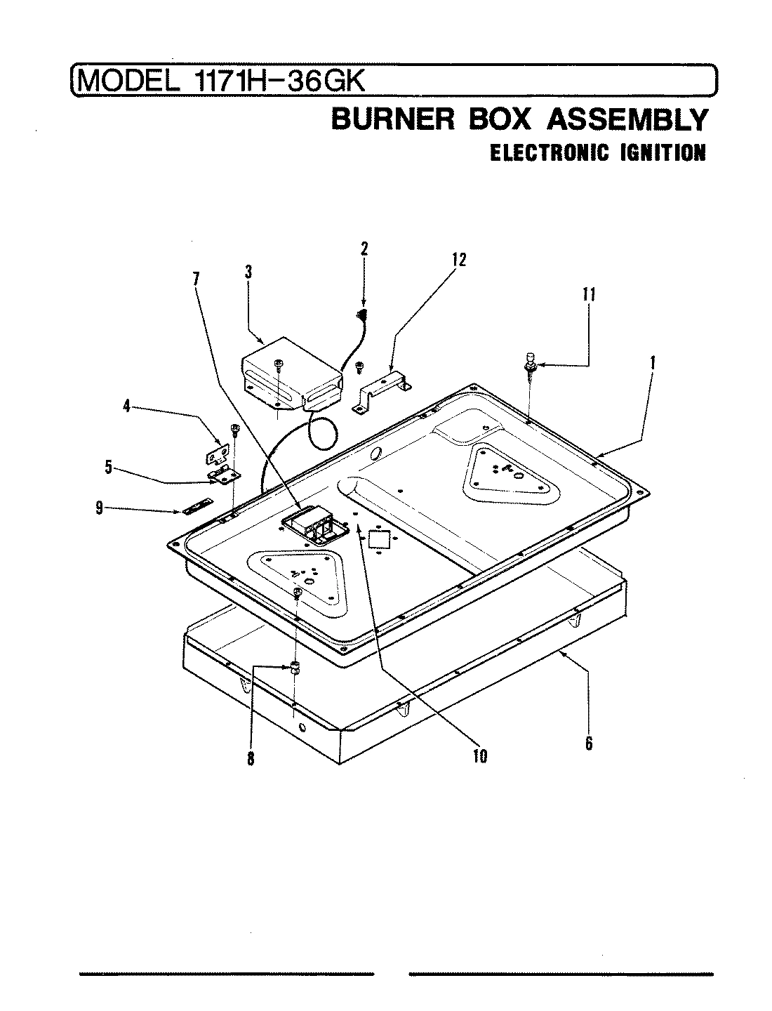 01 - BURNER BOX ASSY.