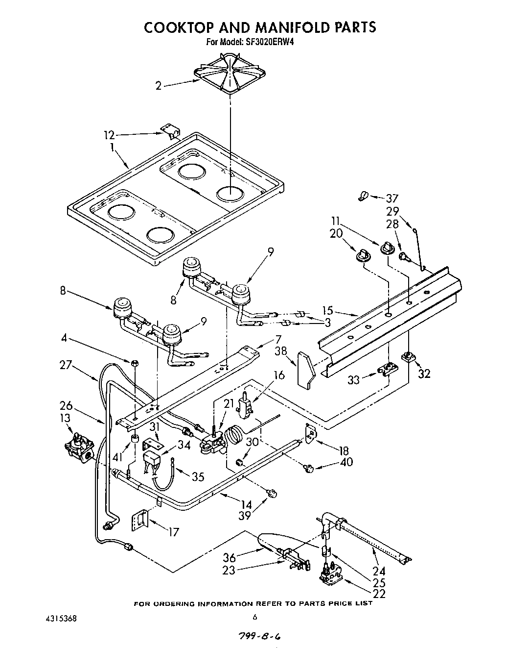 05 - COOKTOP AND MANIFOLD , LITERATURE A