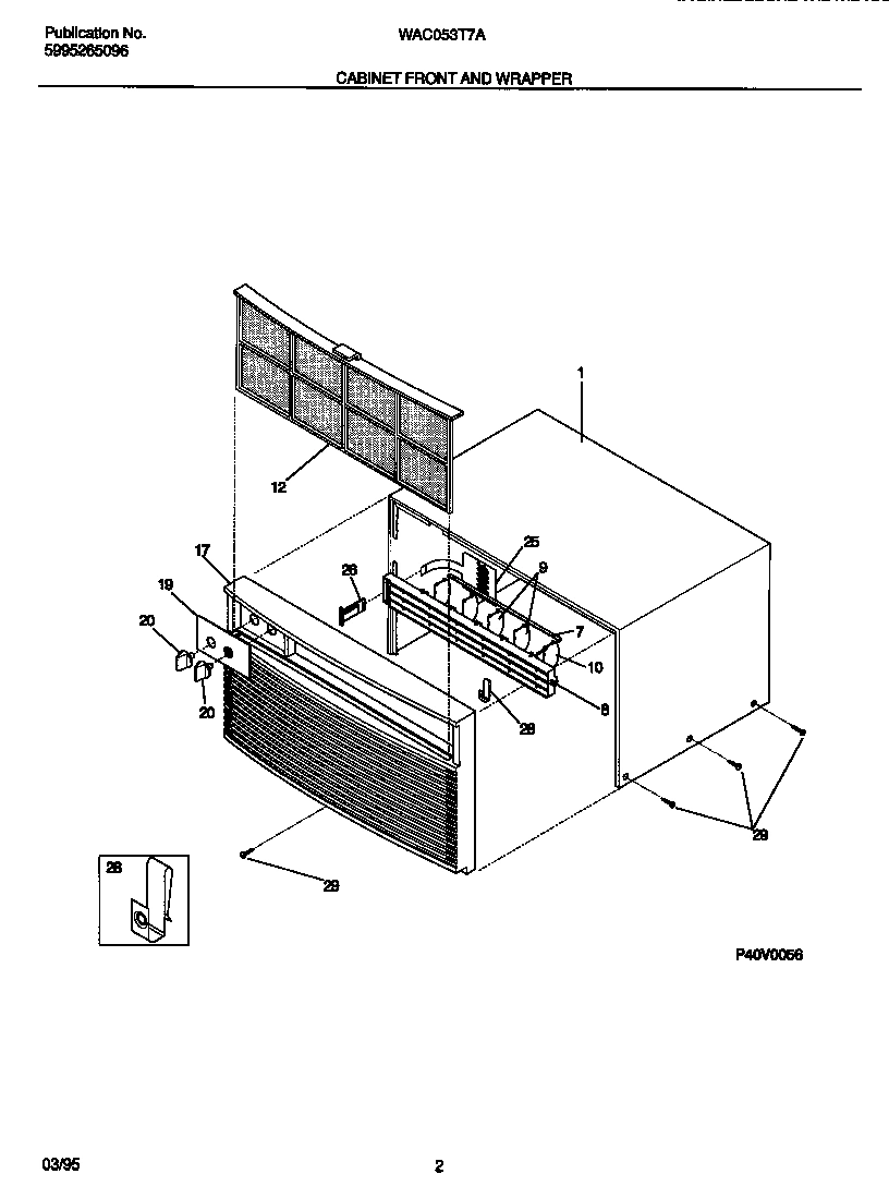 02 - CABINET FRONT AND WRAPPER