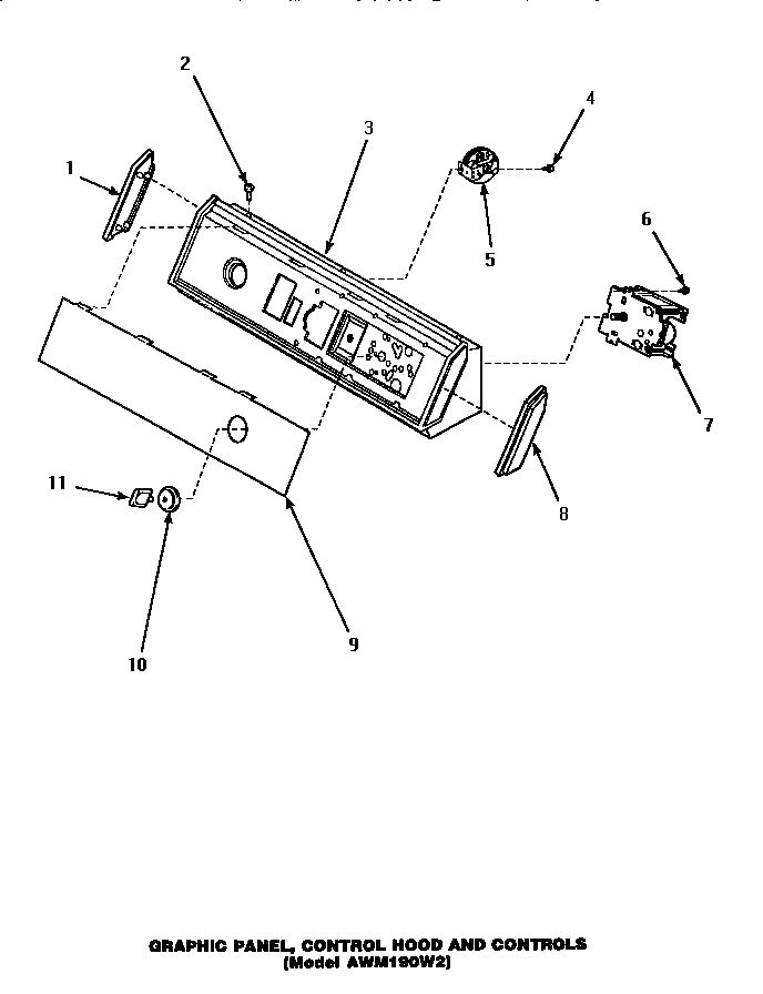 08 - GRAPHIC PANEL, CONTROL HOOD & CONTROLS