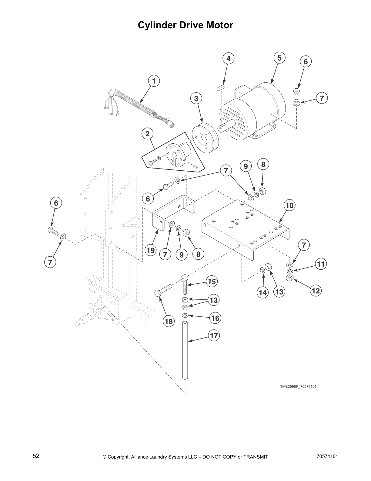 Cylinder Drive Motor