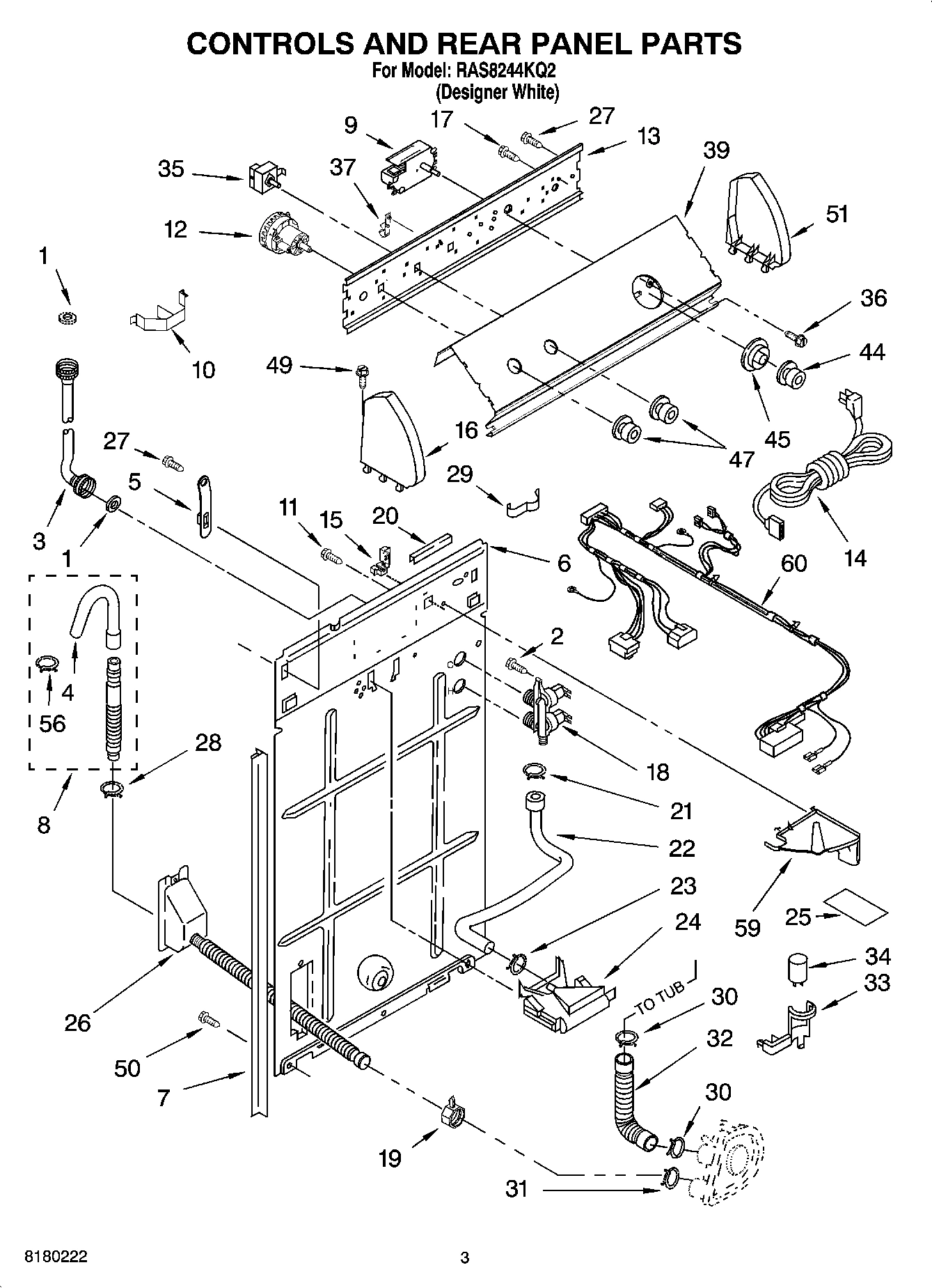 02 - CONTROLS AND REAR PANEL PARTS