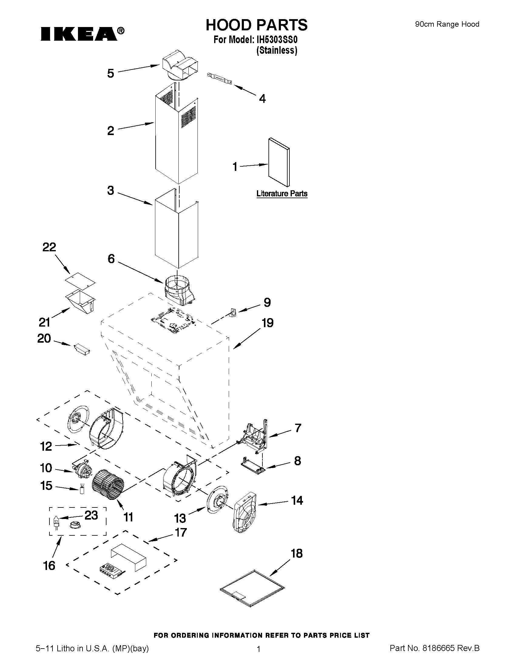 01 - HOOD PARTS