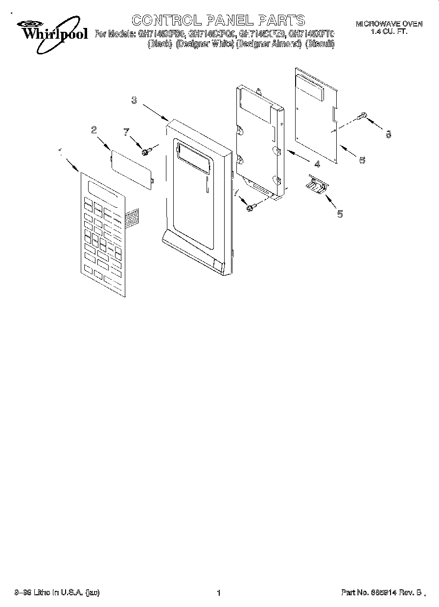 01 - CONTROL PANEL, LITERATURE