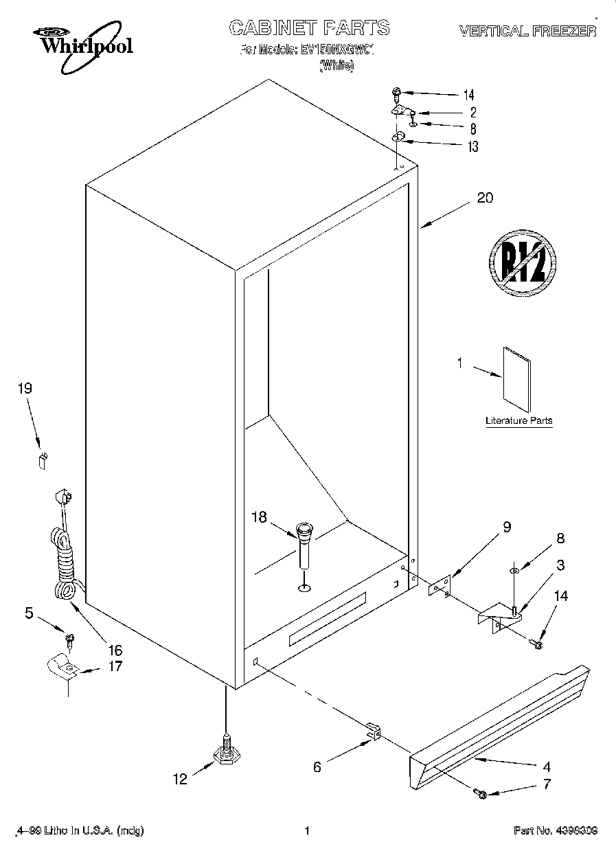 01 - CABINET, LIT/OPTIONAL