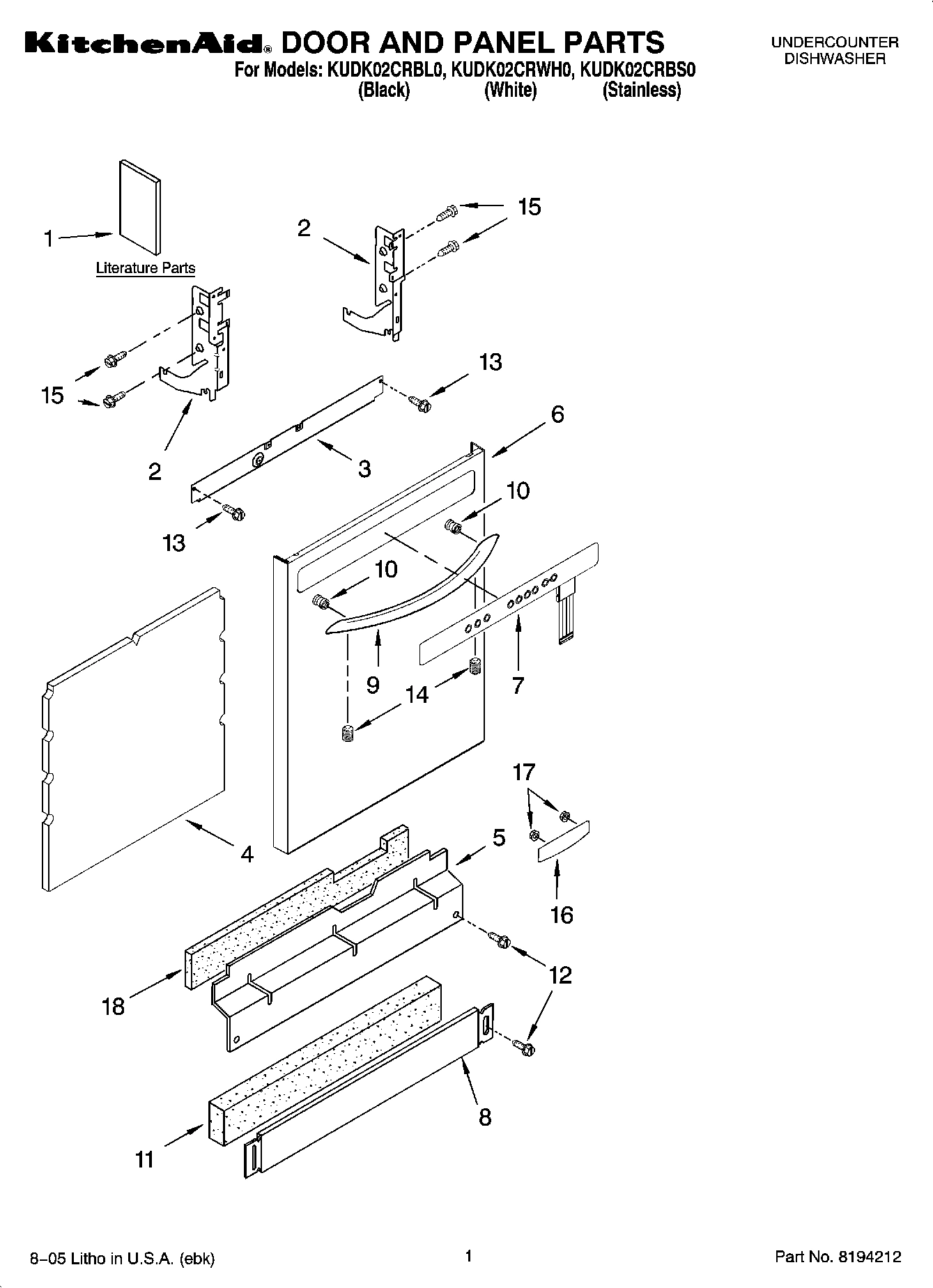 01 - DOOR AND PANEL PARTS