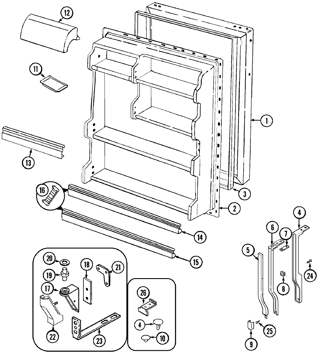 04 - FRESH FOOD DOOR