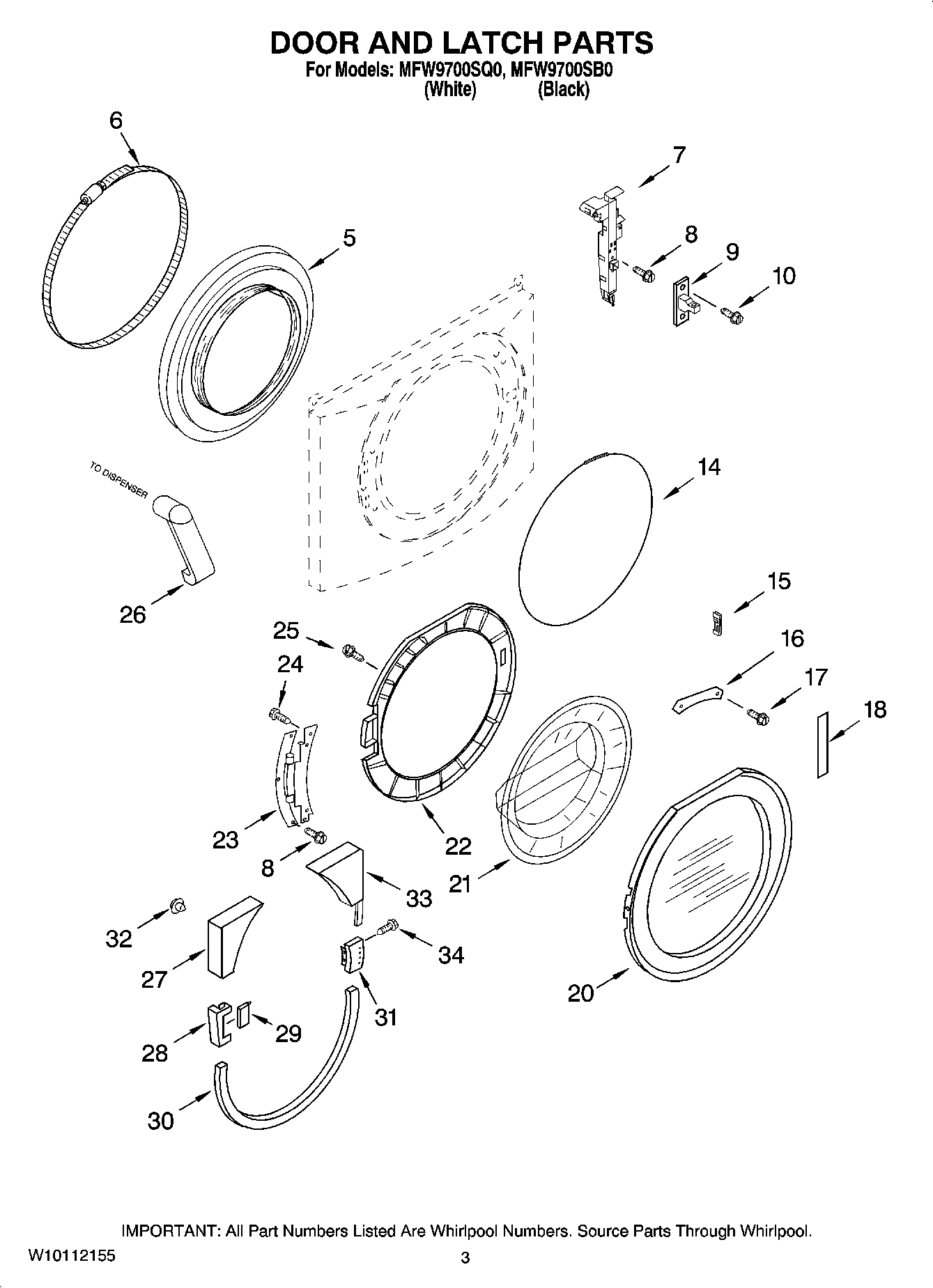 02 - DOOR AND LATCH PARTS