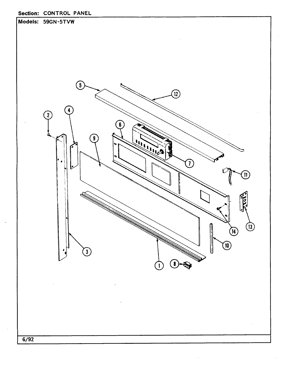 02 - CONTROL PANEL (WITH TV)