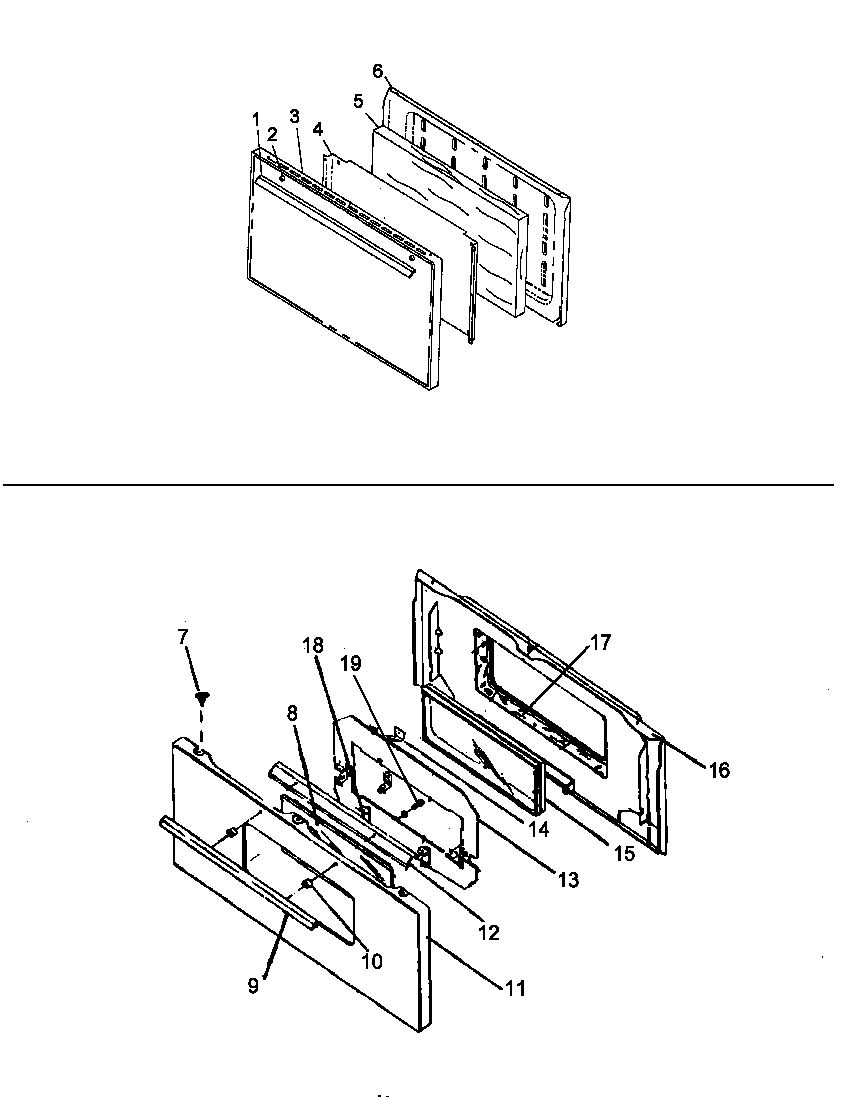 06 - OVEN DOOR ASSY