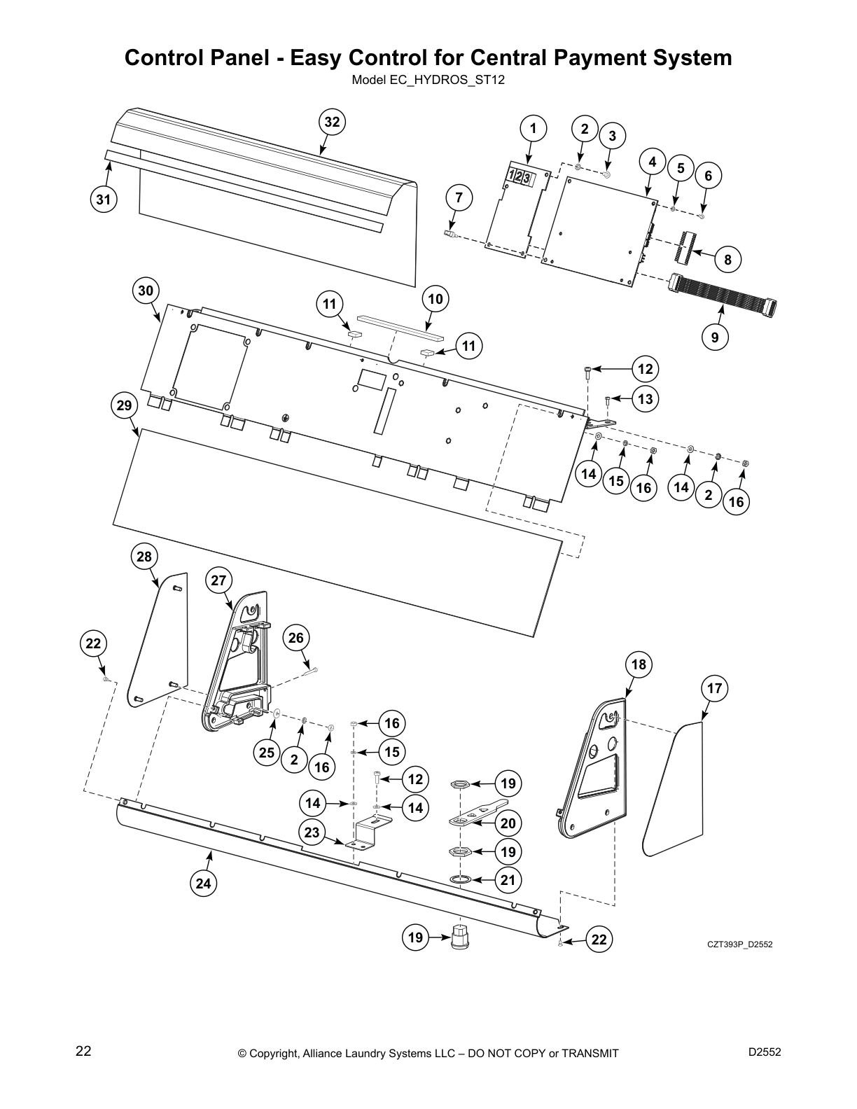 Control Panel - Easy Control for Central Payment System