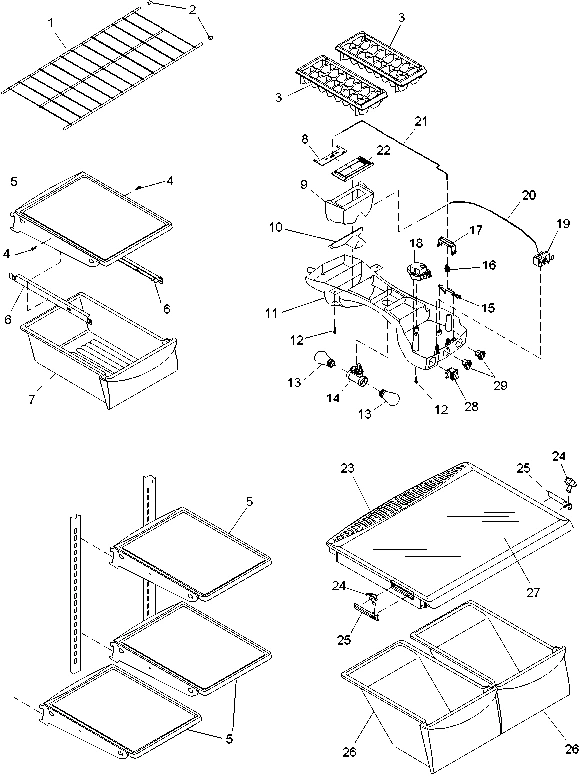 05 - Refrig. Shelving & Light
