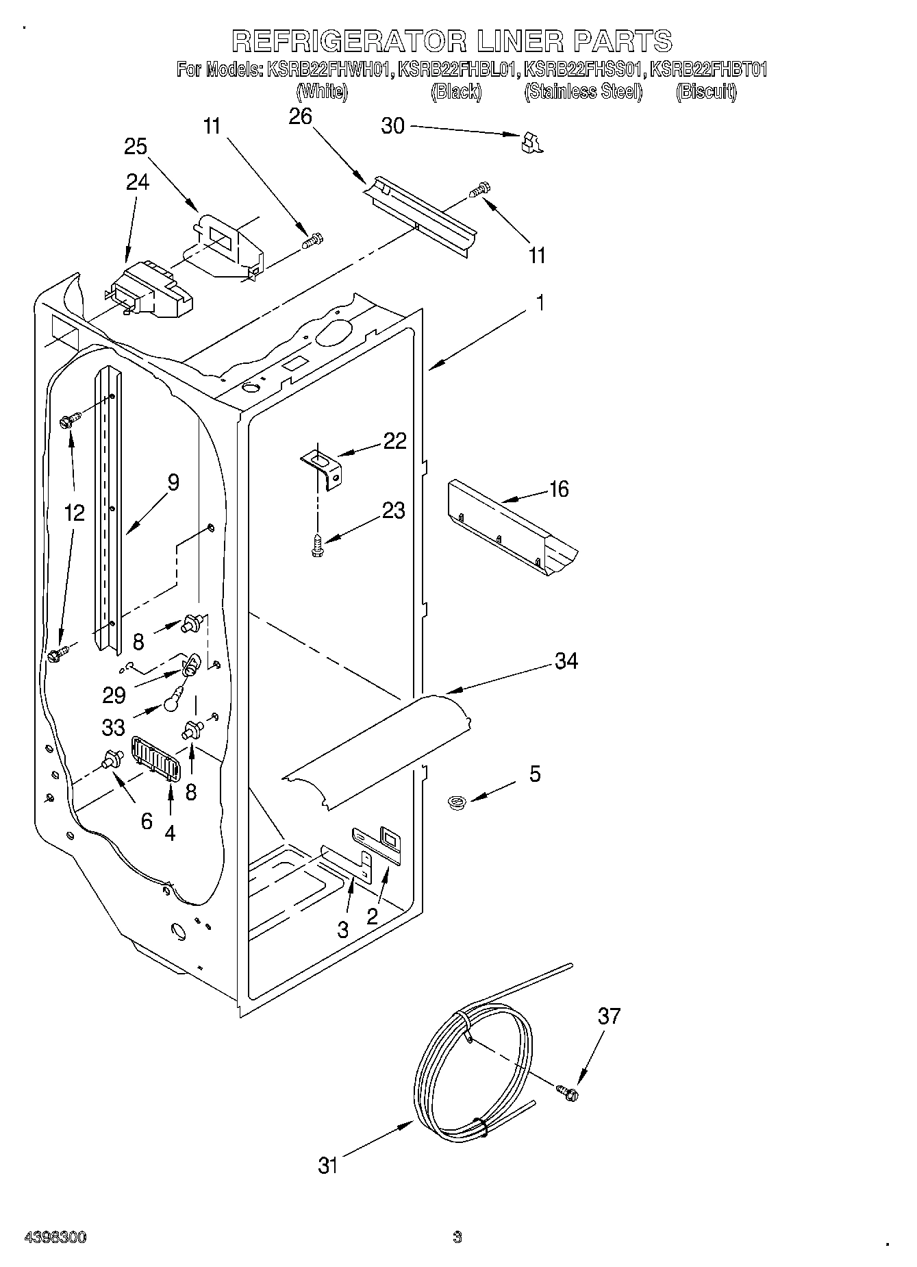 02 - REFRIGERATOR LINER