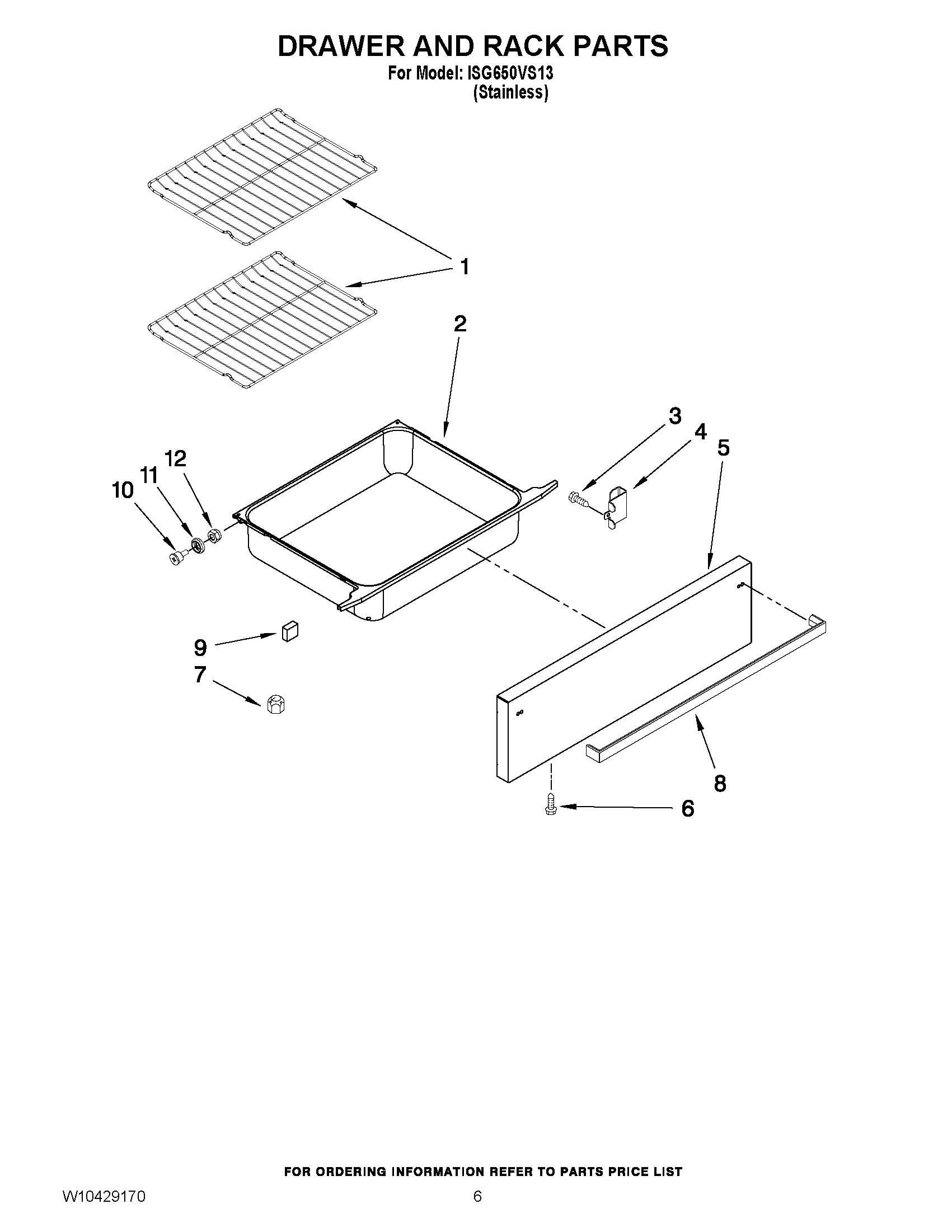 04 - DRAWER AND RACK PARTS