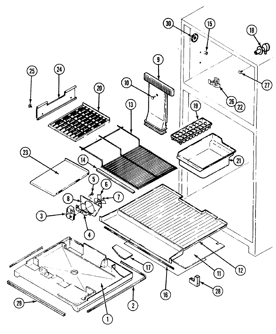 01 - FREEZER COMPARTMENT