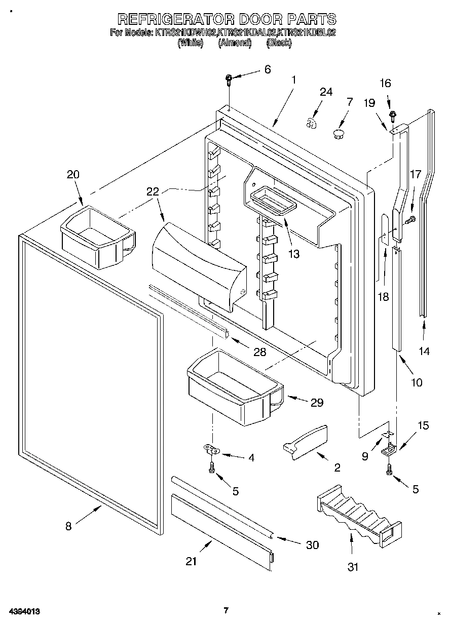 04 - REFRIGERATOR DOOR