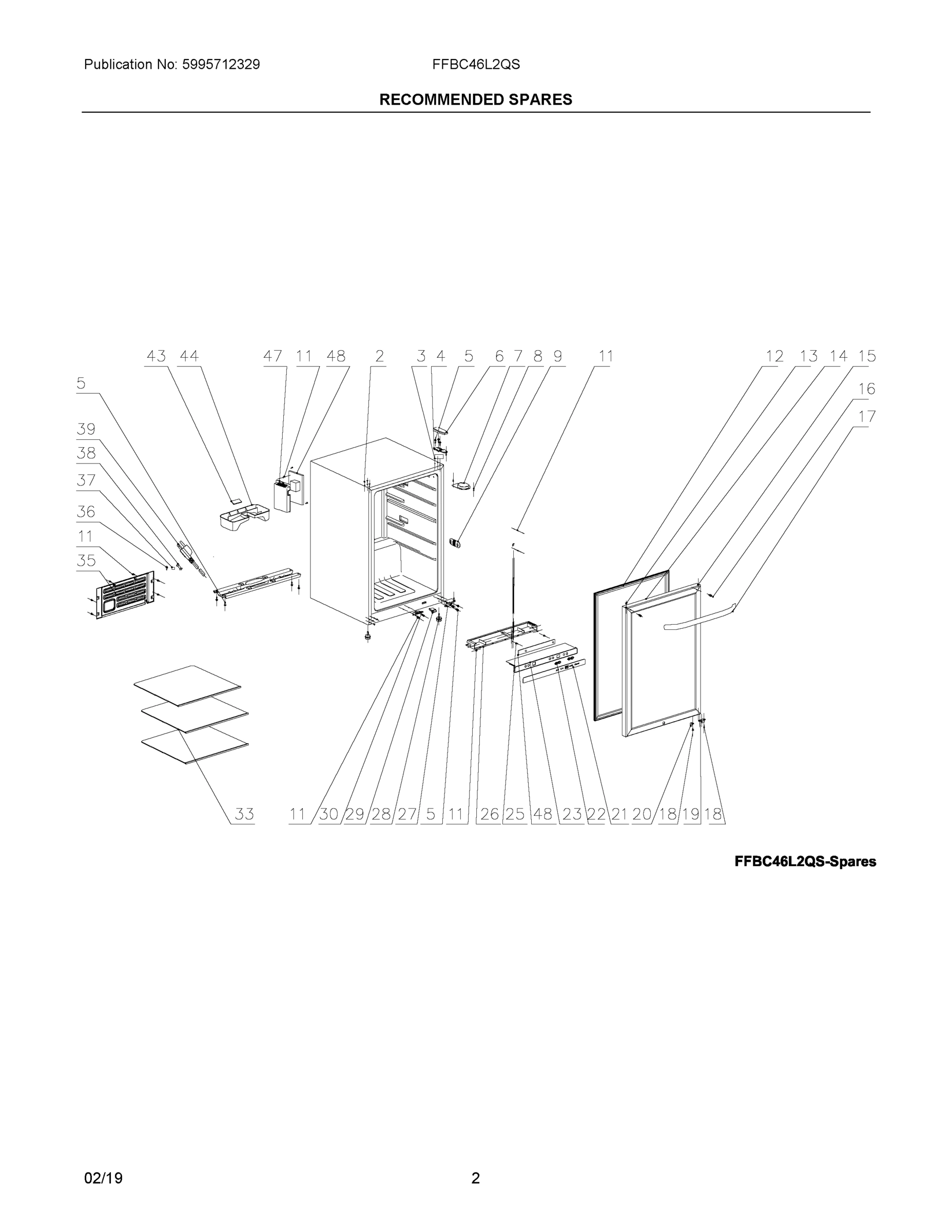 02 - RECOMMENDED SPARES