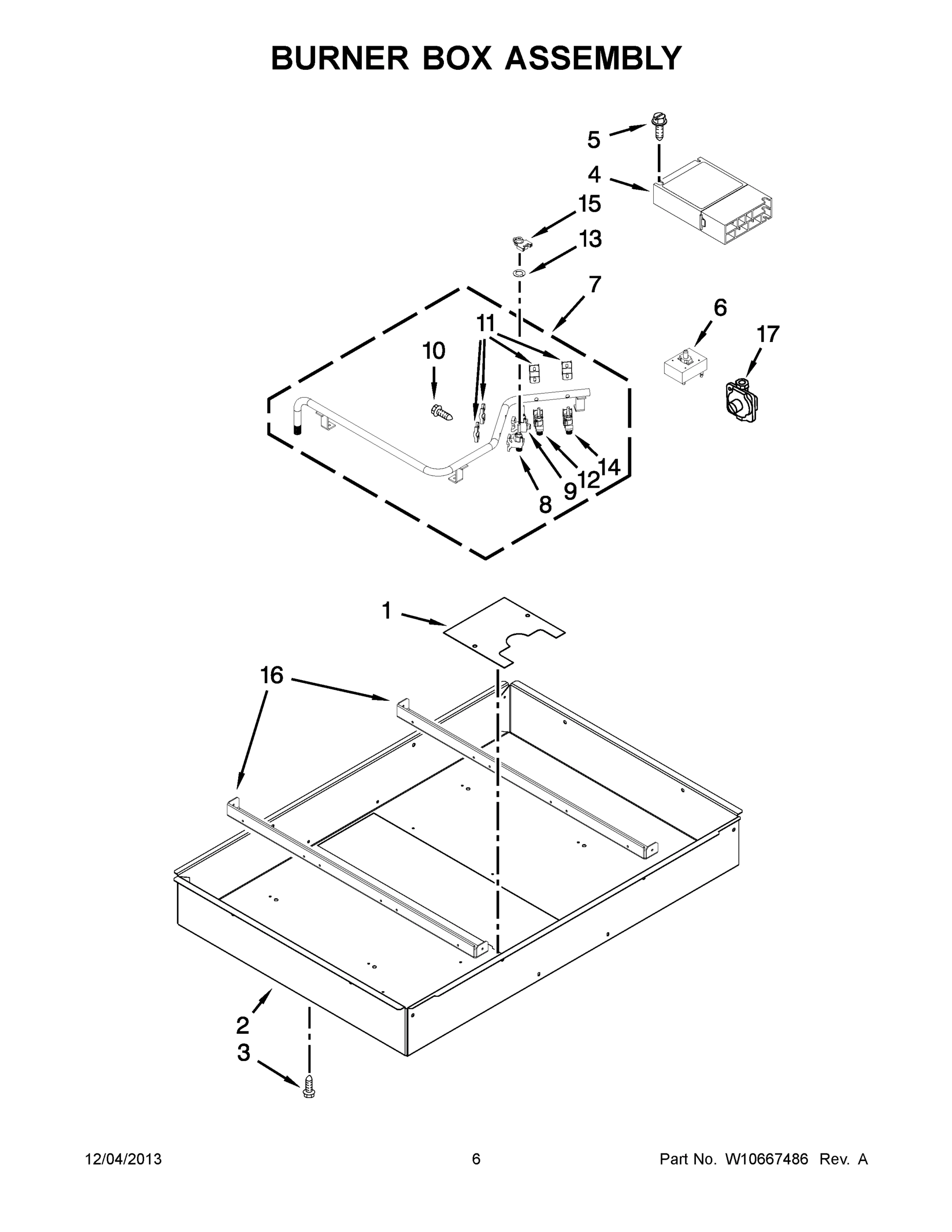 04 - BURNER BOX ASSEMBLY