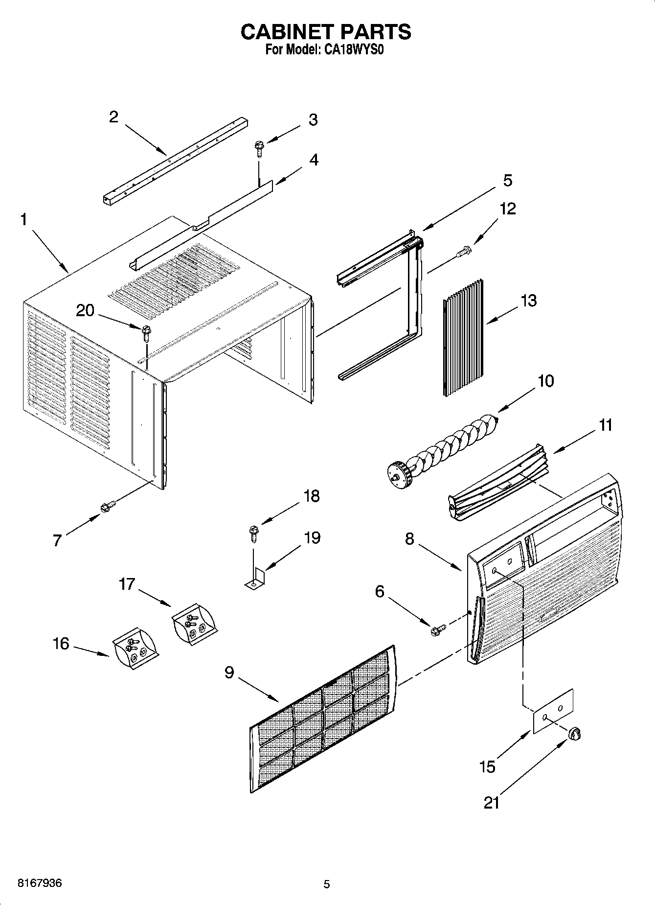 03 - CABINET PARTS