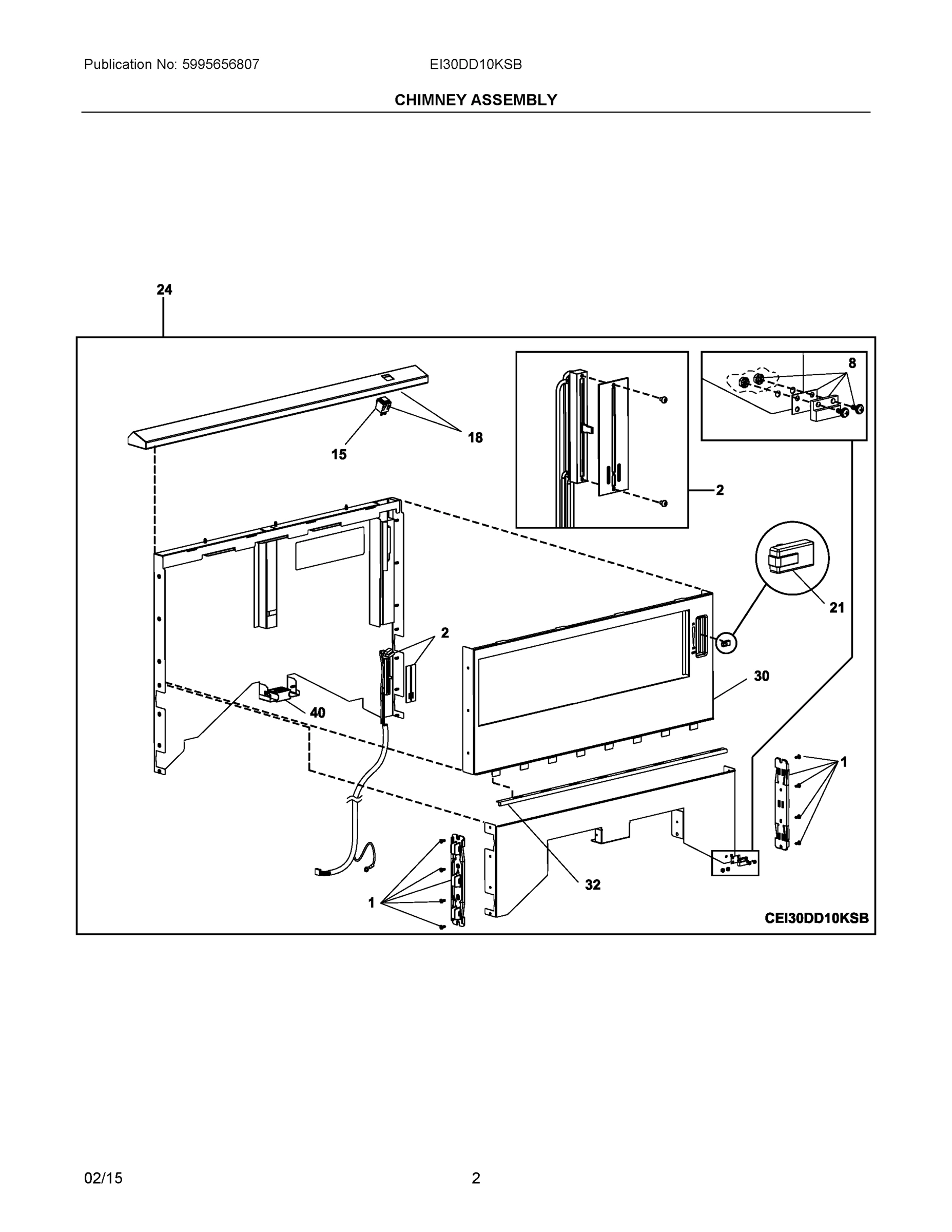 02 - CHIMNEY ASSEMBLY