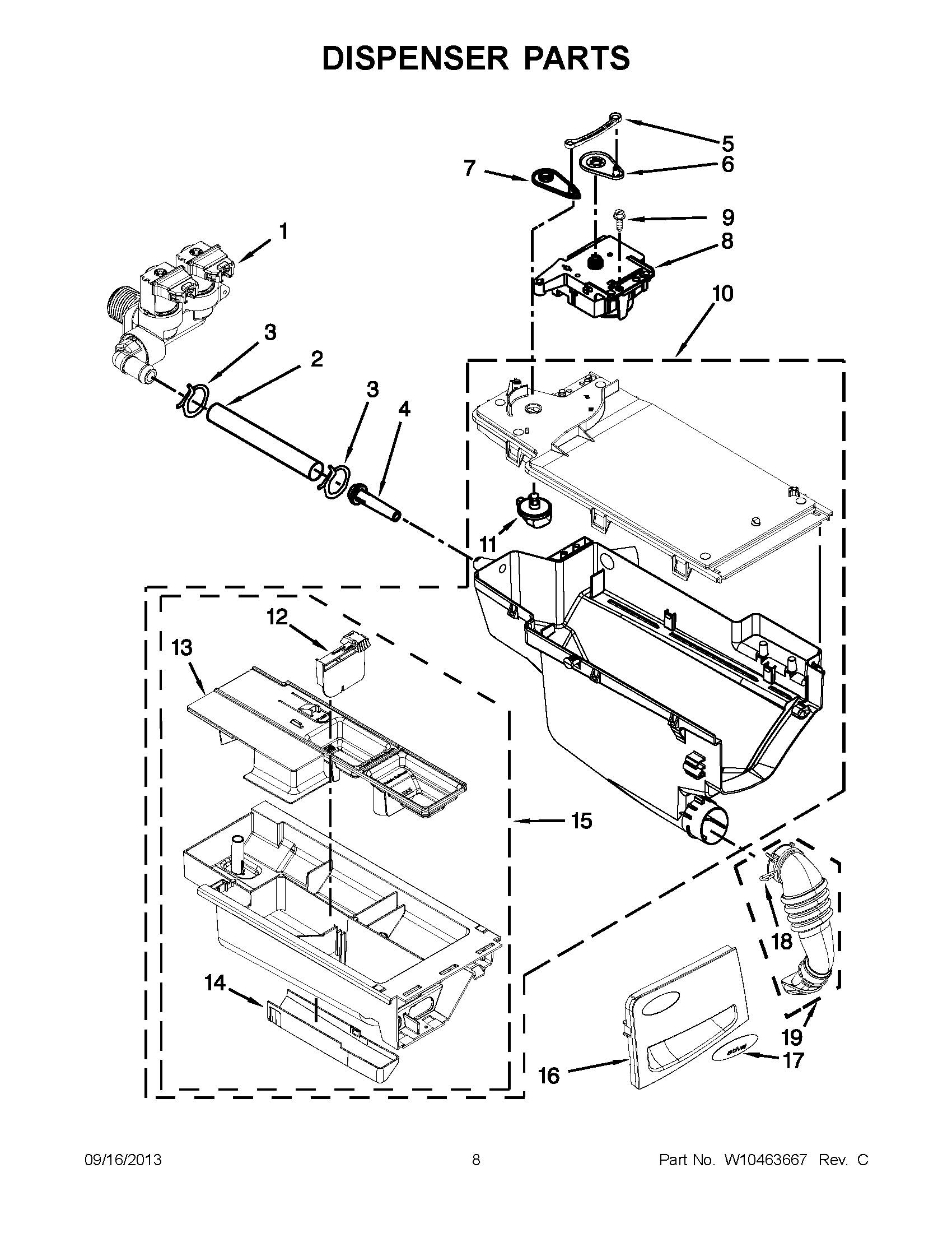 05 - DISPENSER PARTS