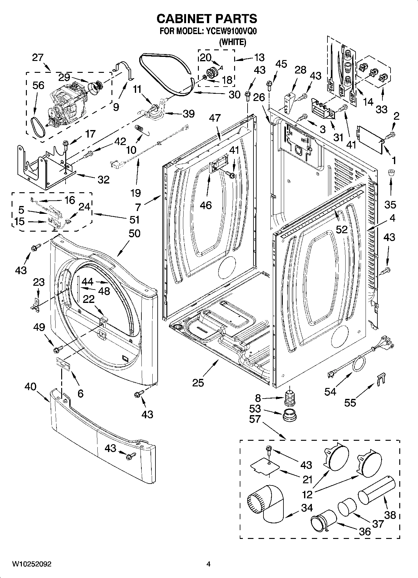 02 - CABINET PARTS