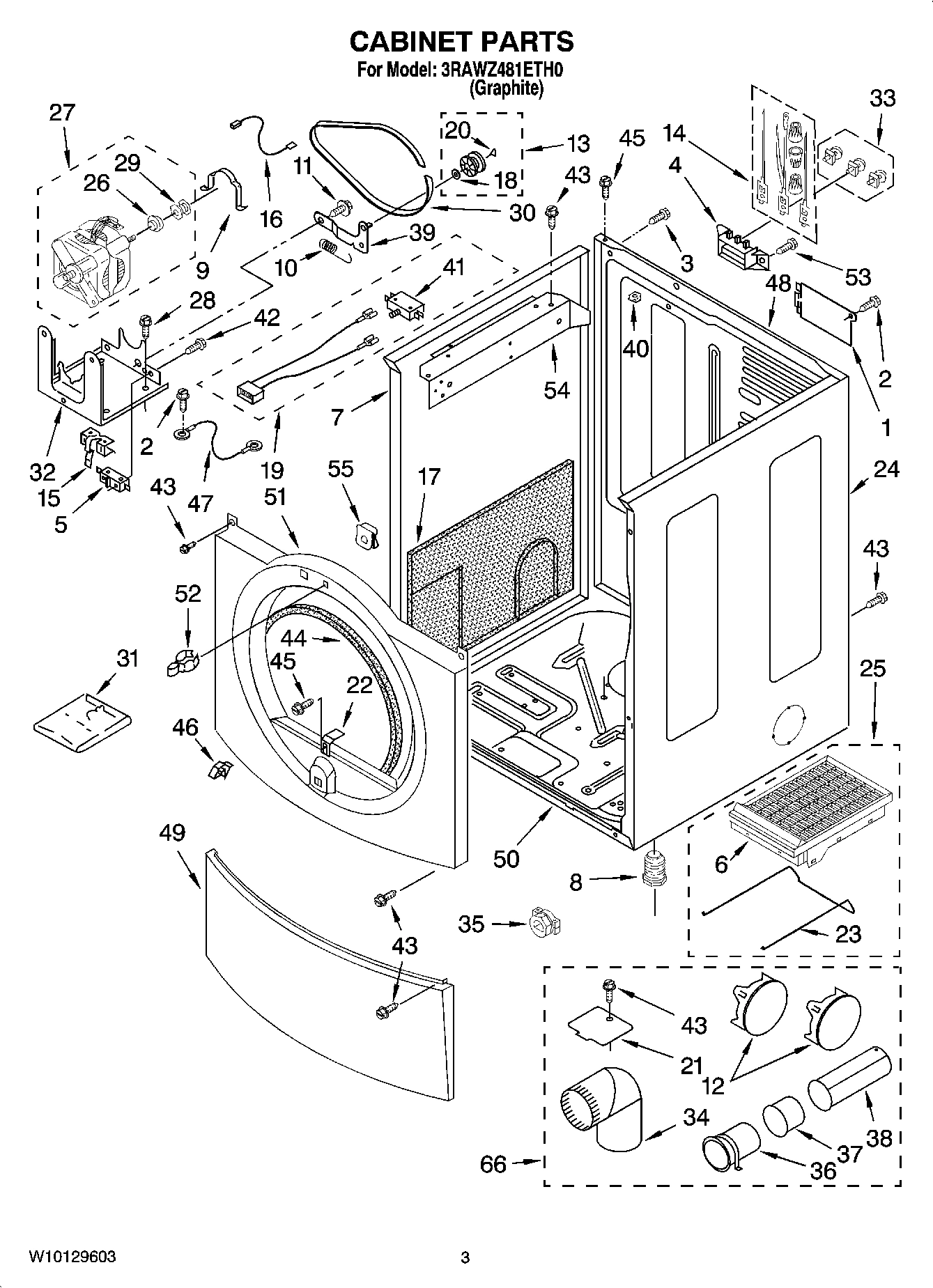02 - CABINET PARTS