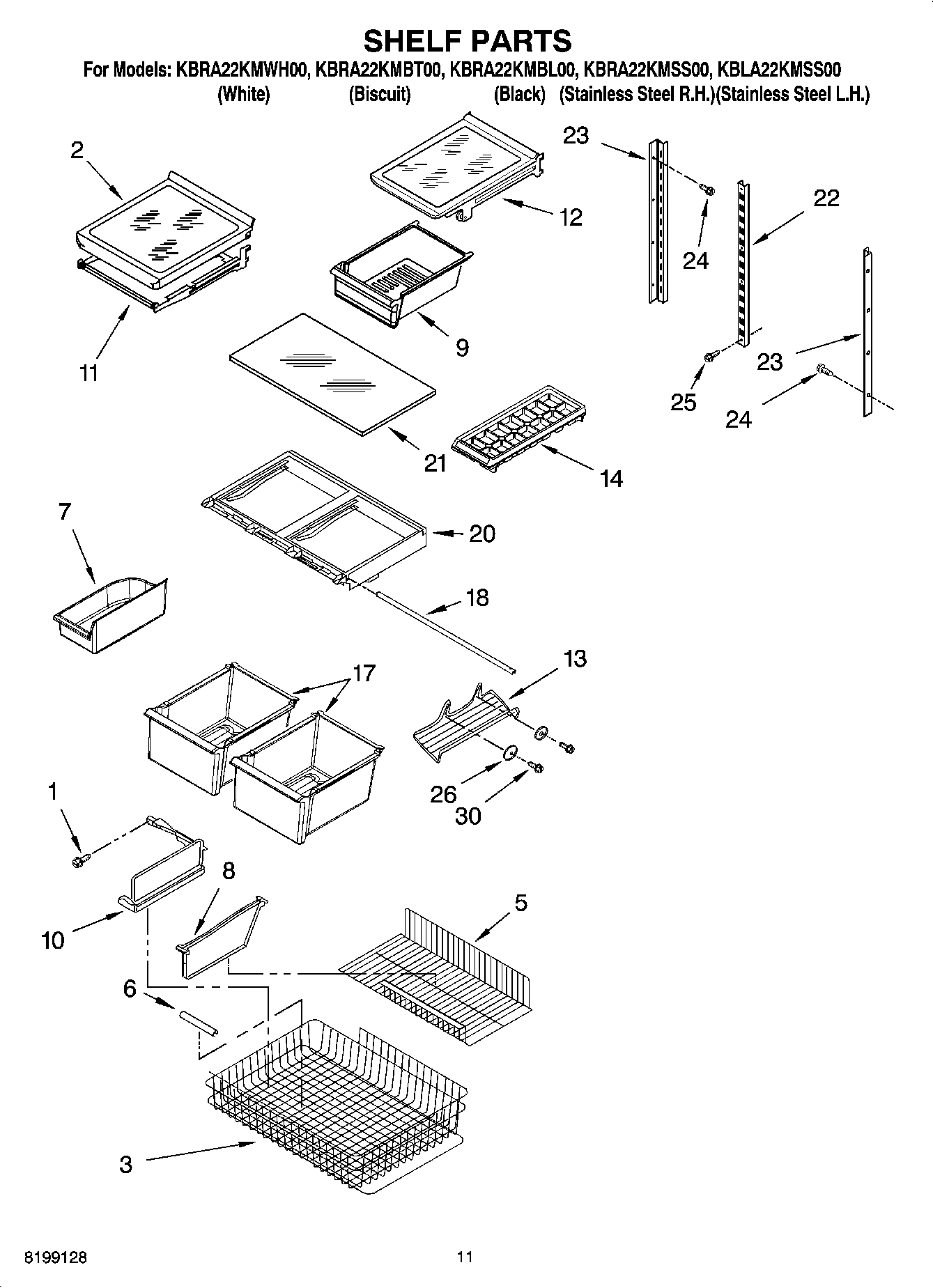 07 - SHELF PARTS, OPTIONAL PARTS