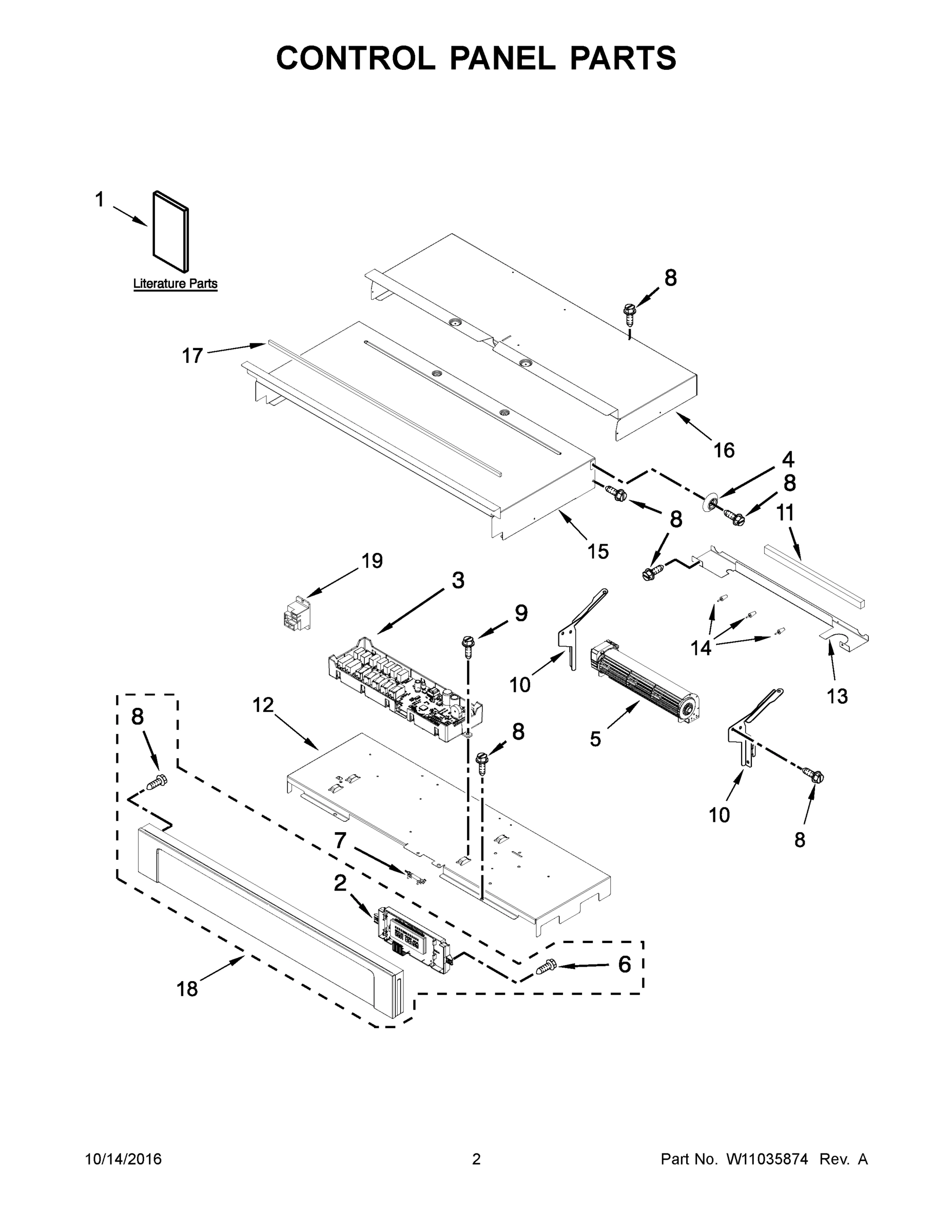 02 - CONTROL PANEL PARTS