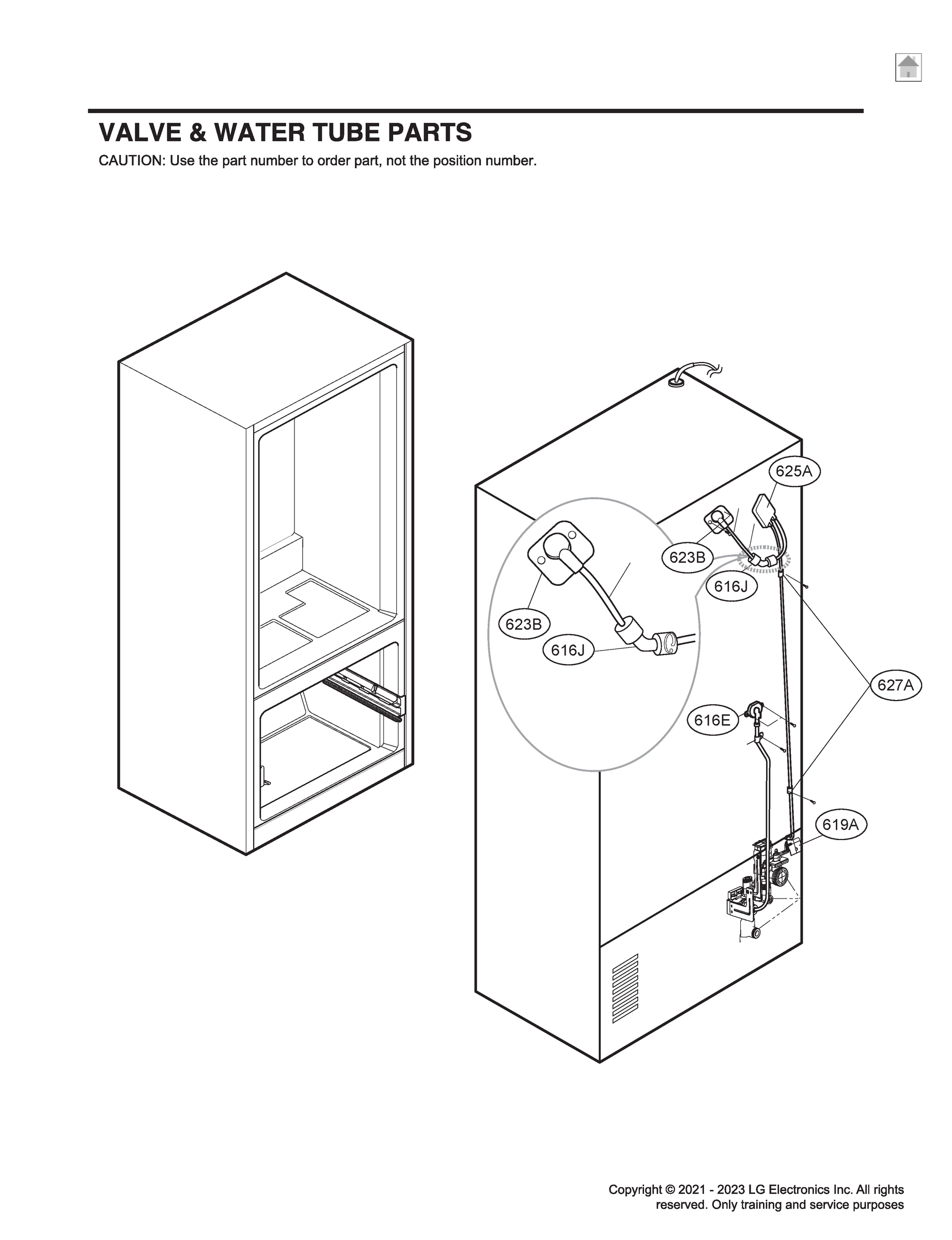 VALVE & WATER TUBE PARTS