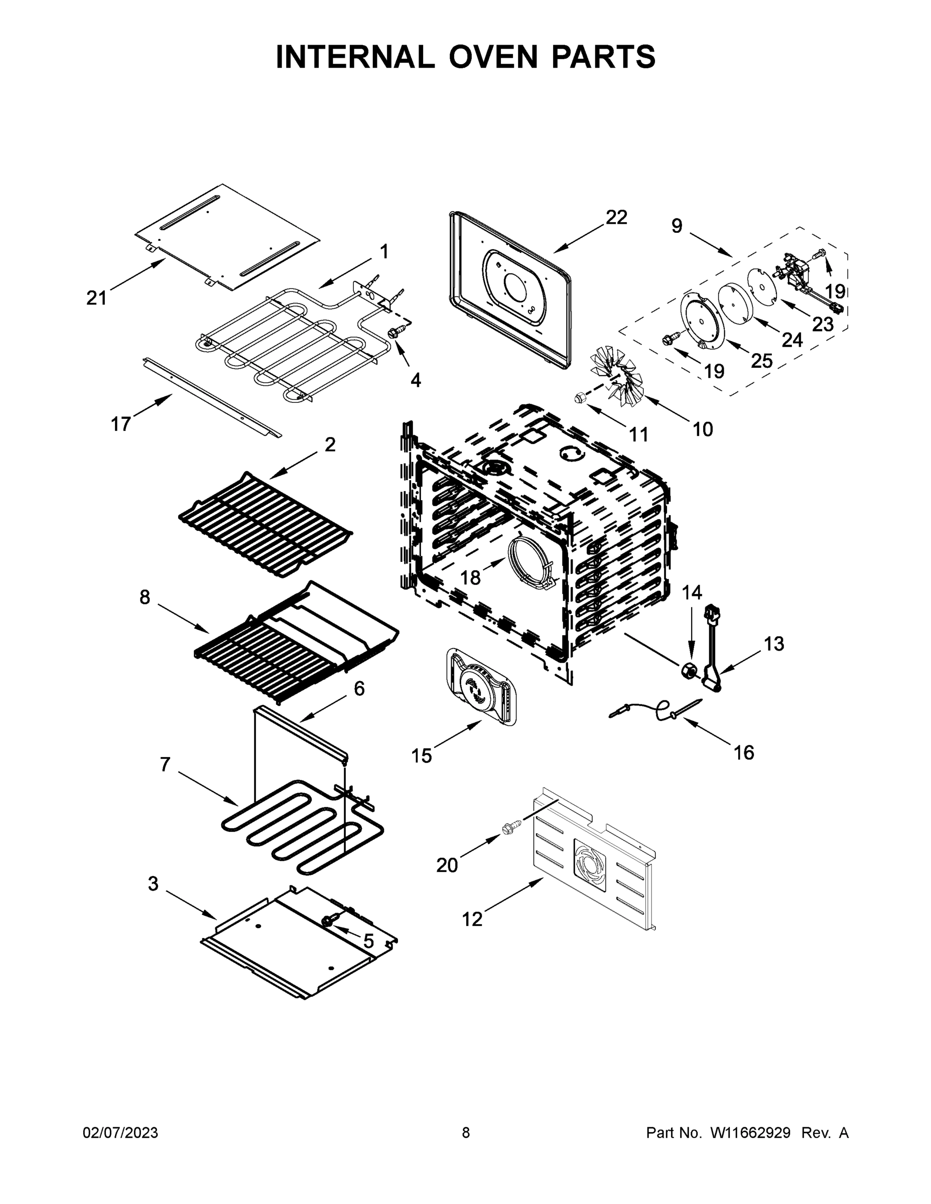 05 - INTERNAL OVEN PARTS