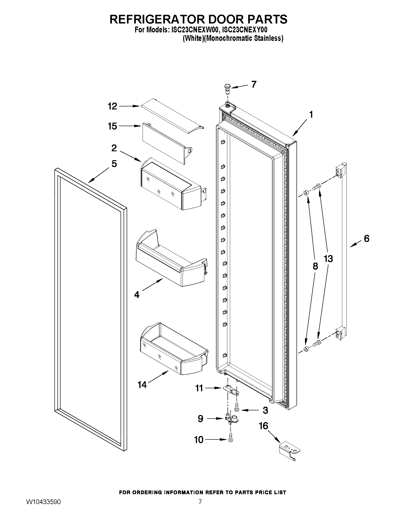 06 - REFRIGERATOR DOOR PARTS