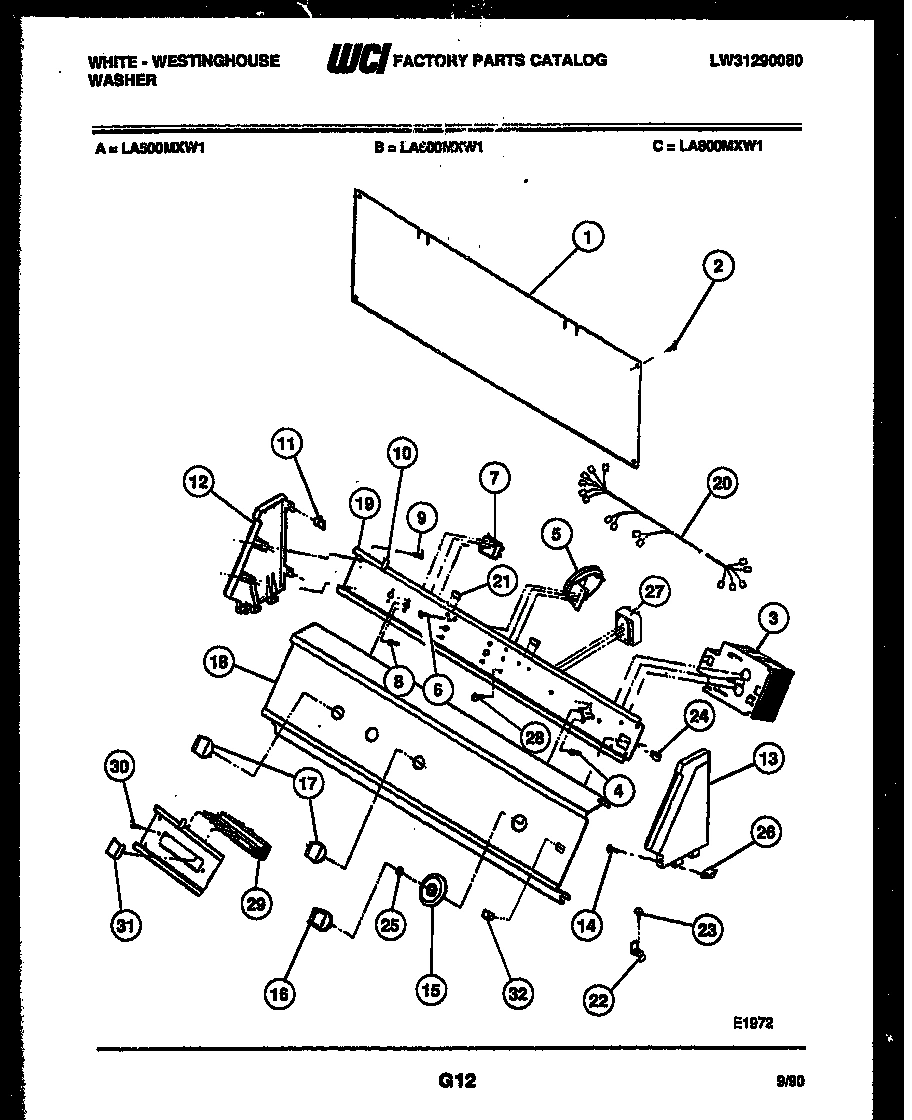 05 - CONSOLE AND CONTROL PARTS