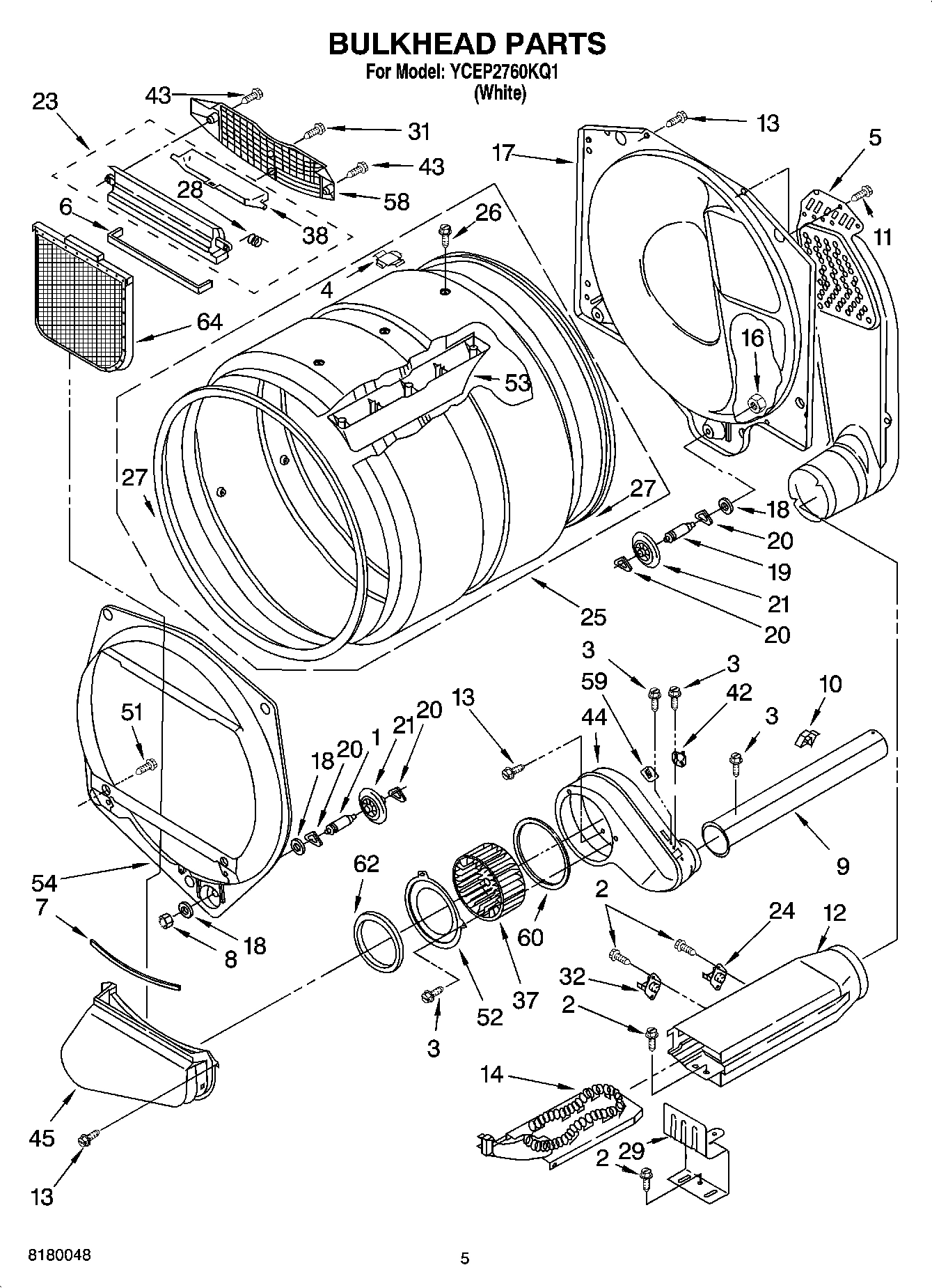 03 - BULKHEAD PARTS, OPTIONAL PARTS (NOT INCLUDED)