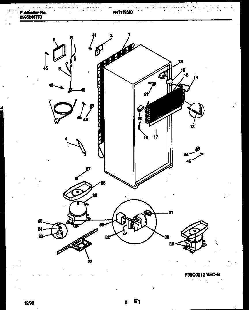 05 - SYSTEM AND AUTOMATIC DEFROST PARTS