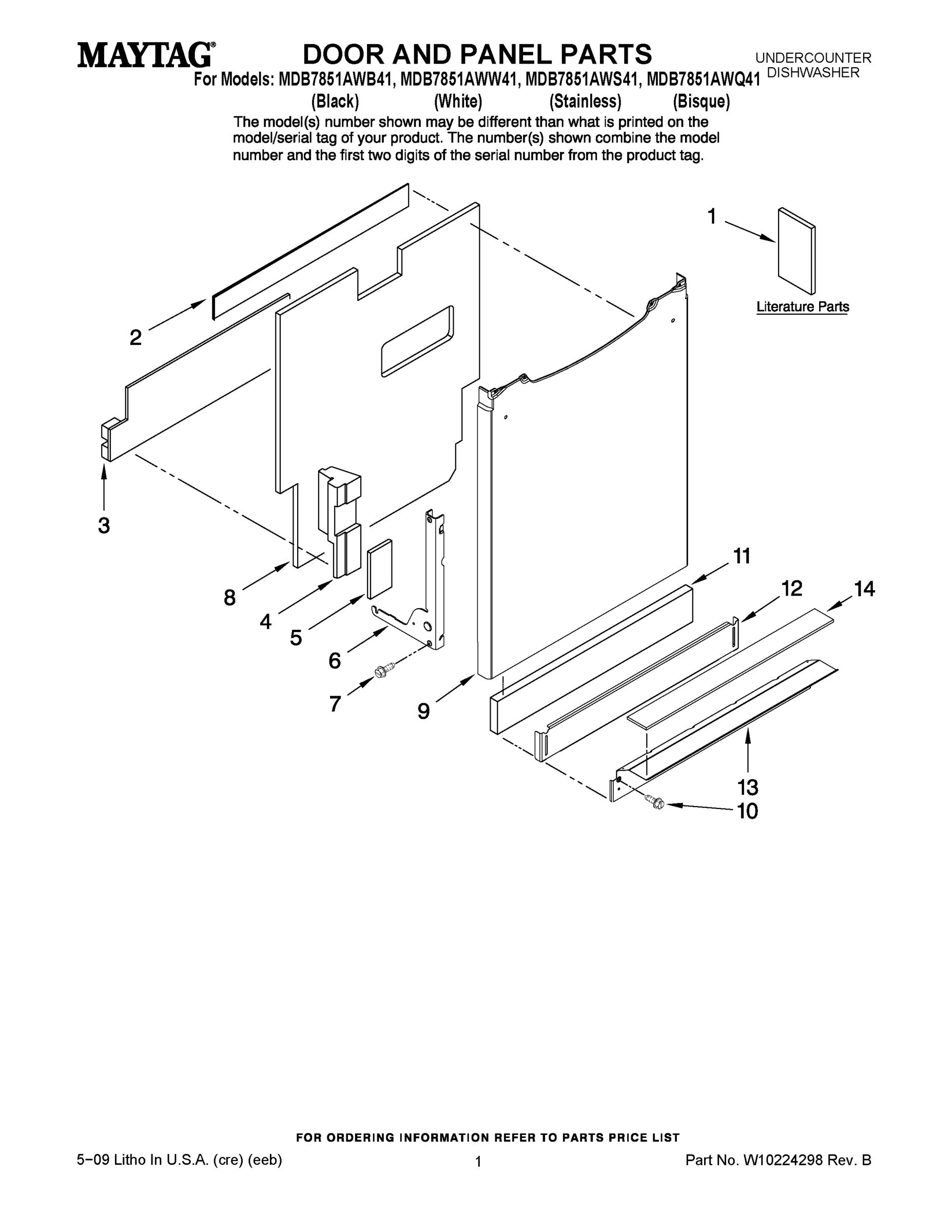 01 - DOOR AND PANEL PARTS