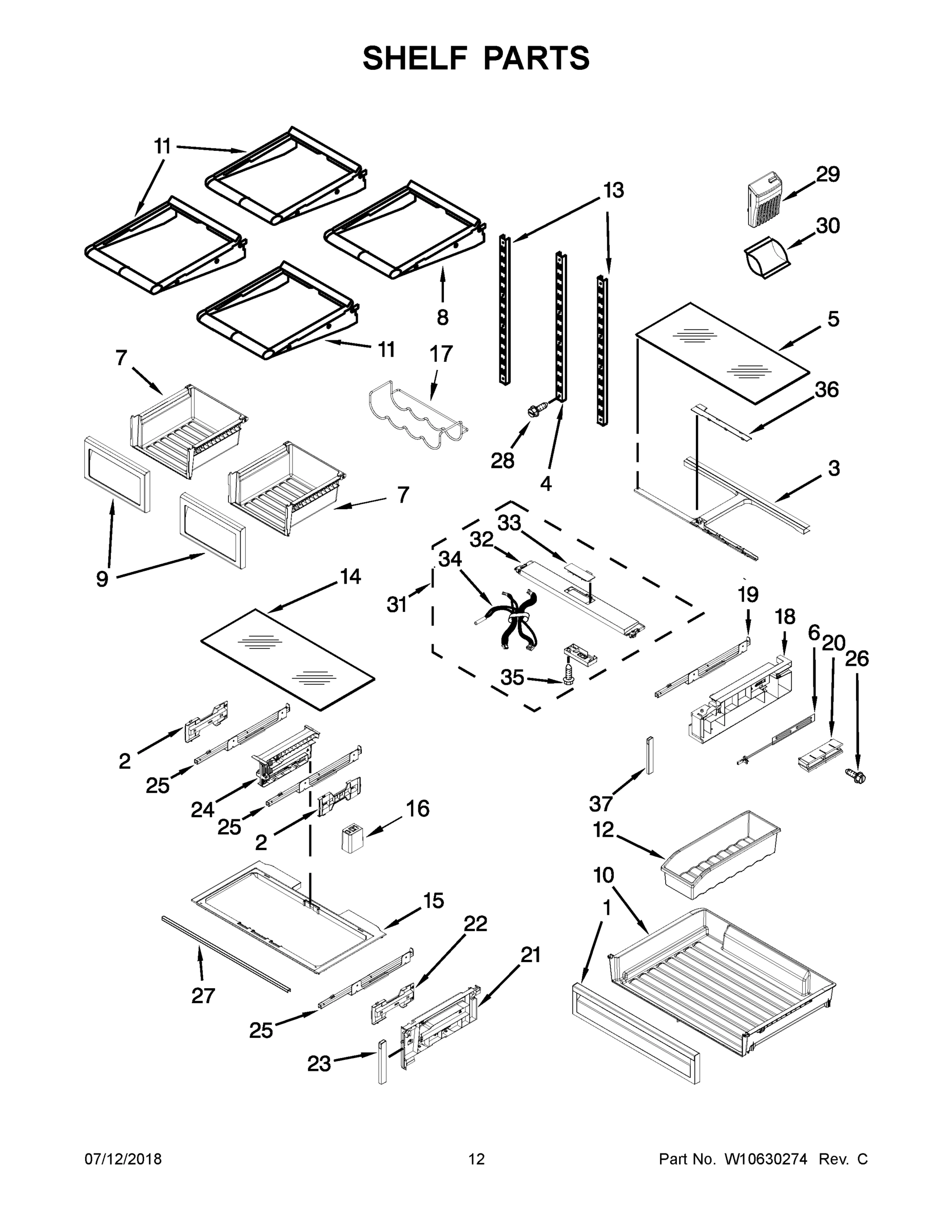 07 - SHELF PARTS