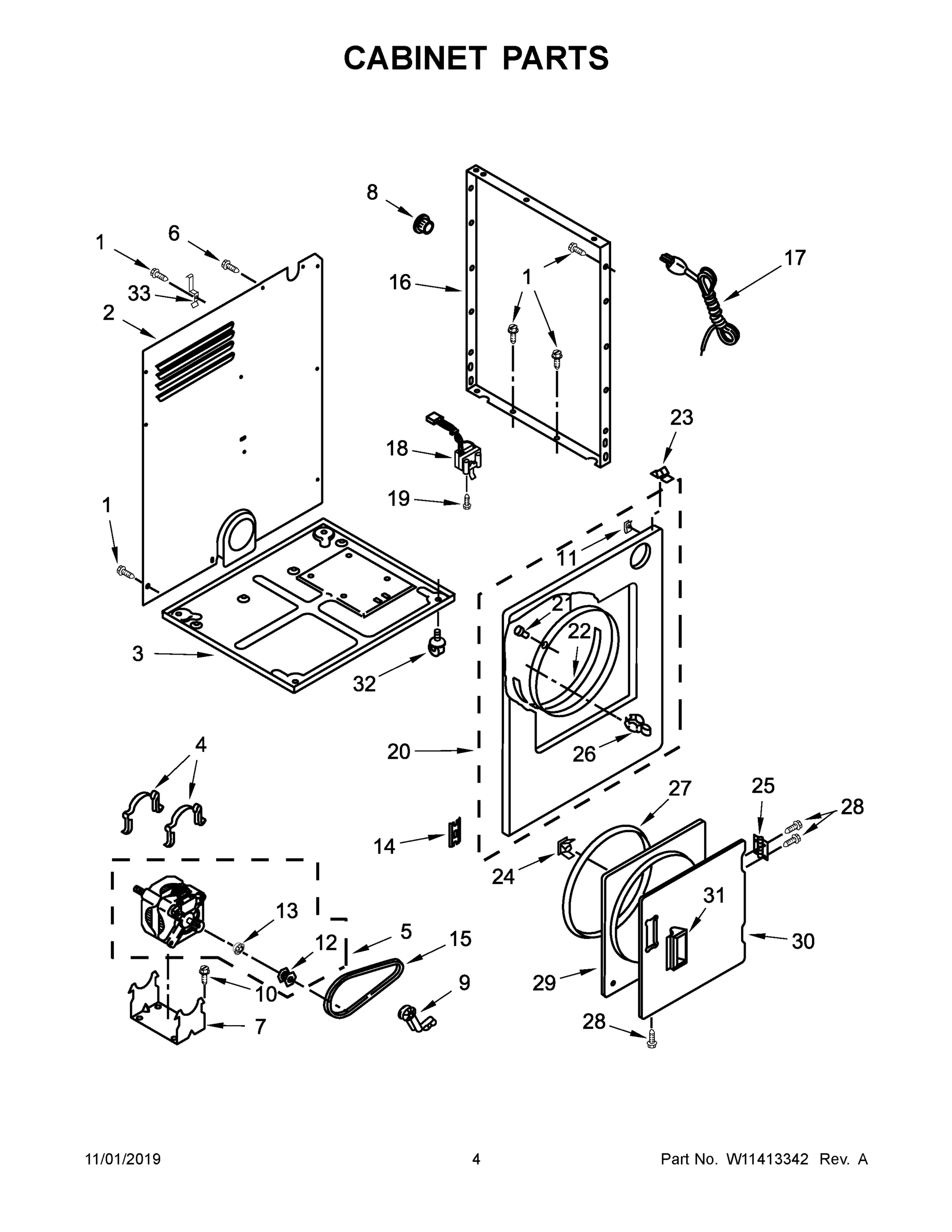 03 - CABINET PARTS