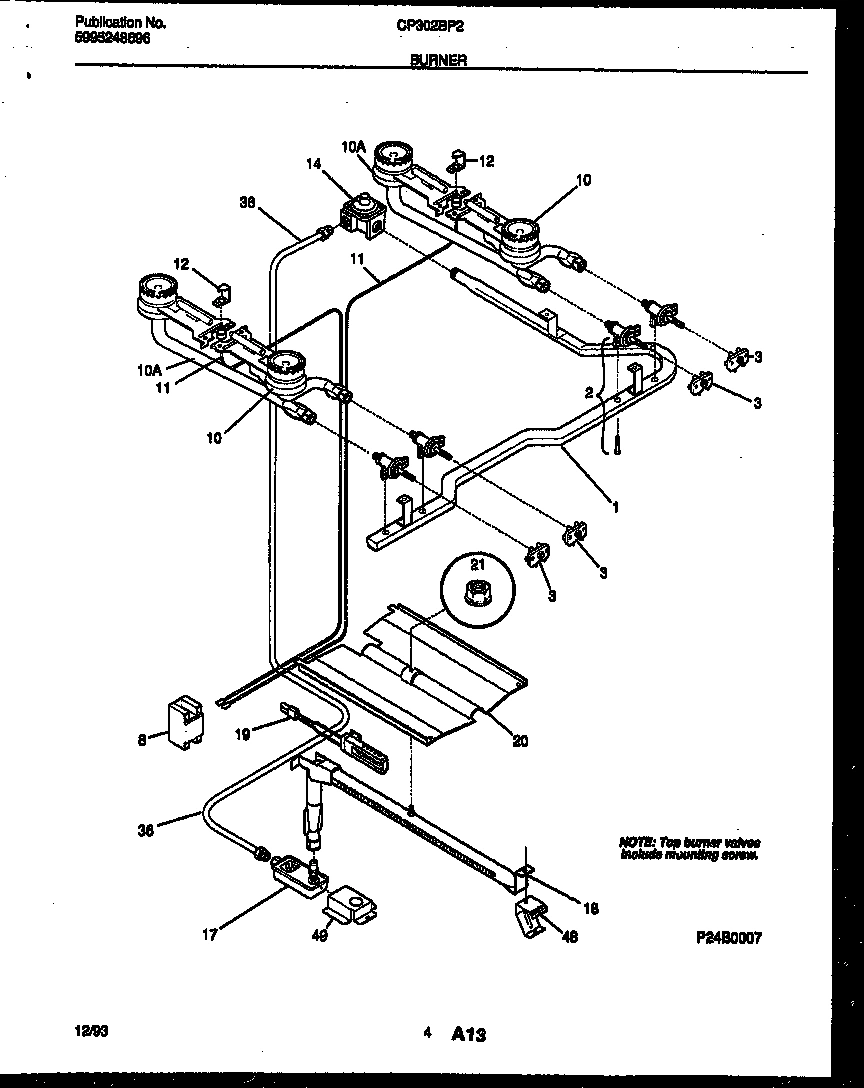 03 - BURNER, MANIFOLD AND GAS CONTROL