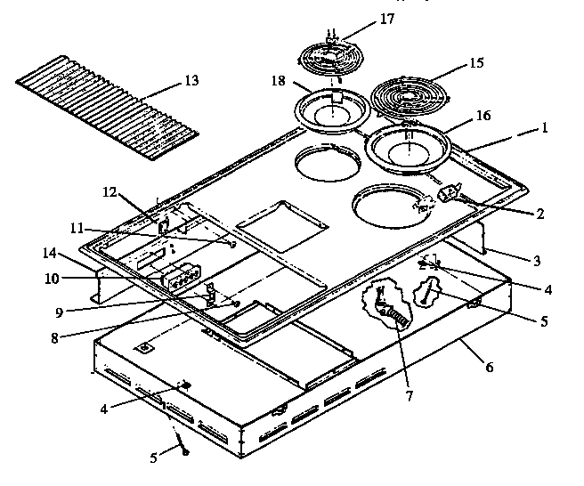 01 - BURNER BOX SECTION